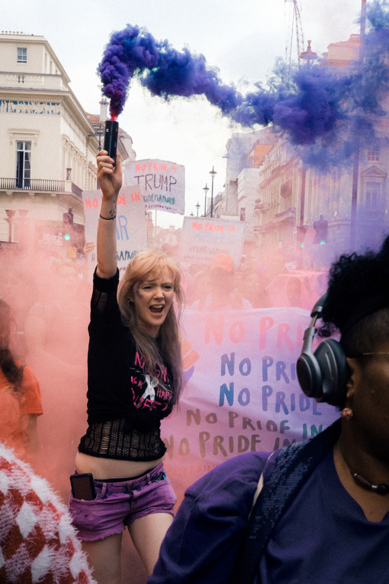 Pride Protest, London, 2019