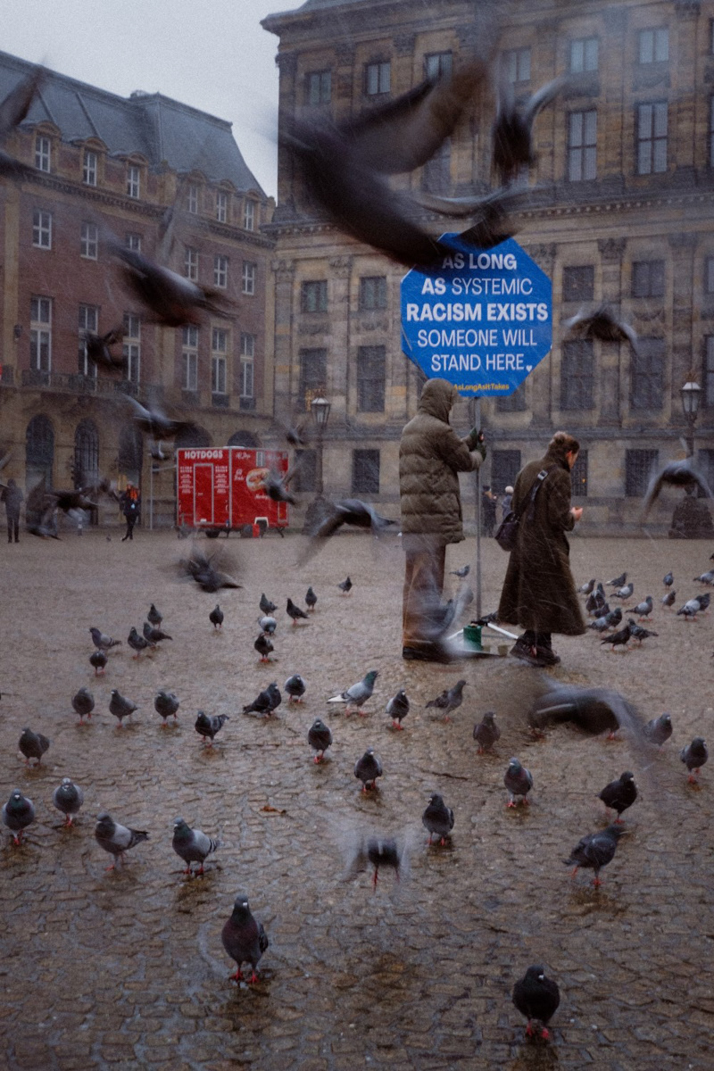 Dam Square, Amsterdam, 2021
