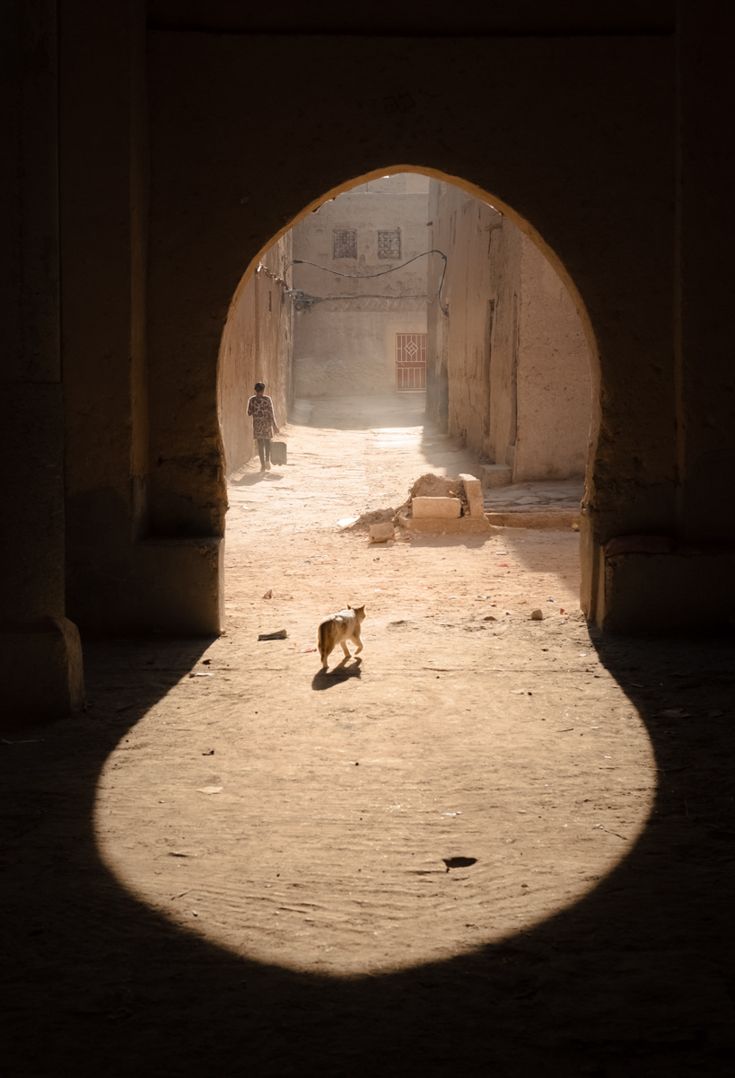 Ksar just outside the Sahara desert, Morocco, 2019