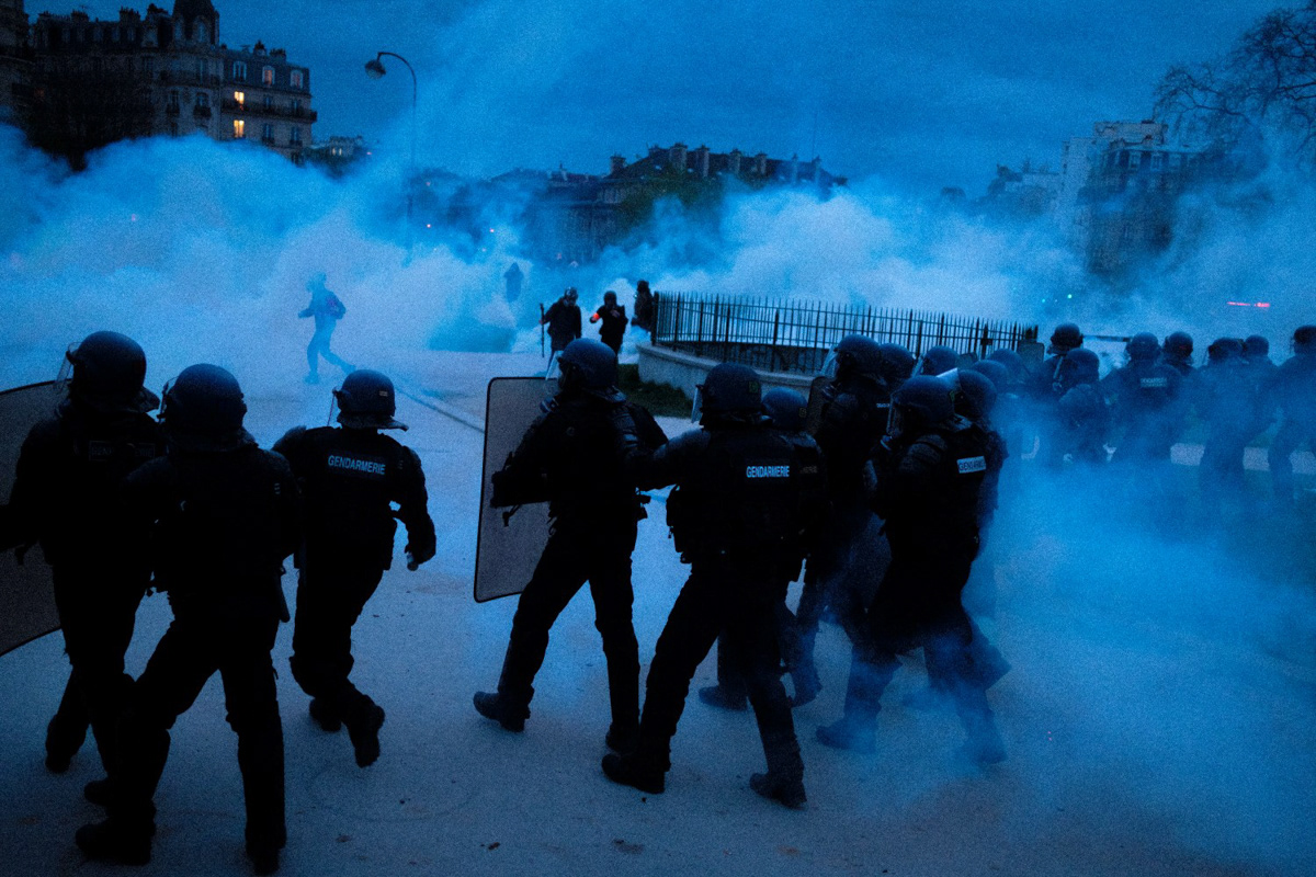 Tear Gas, Paris, 2023