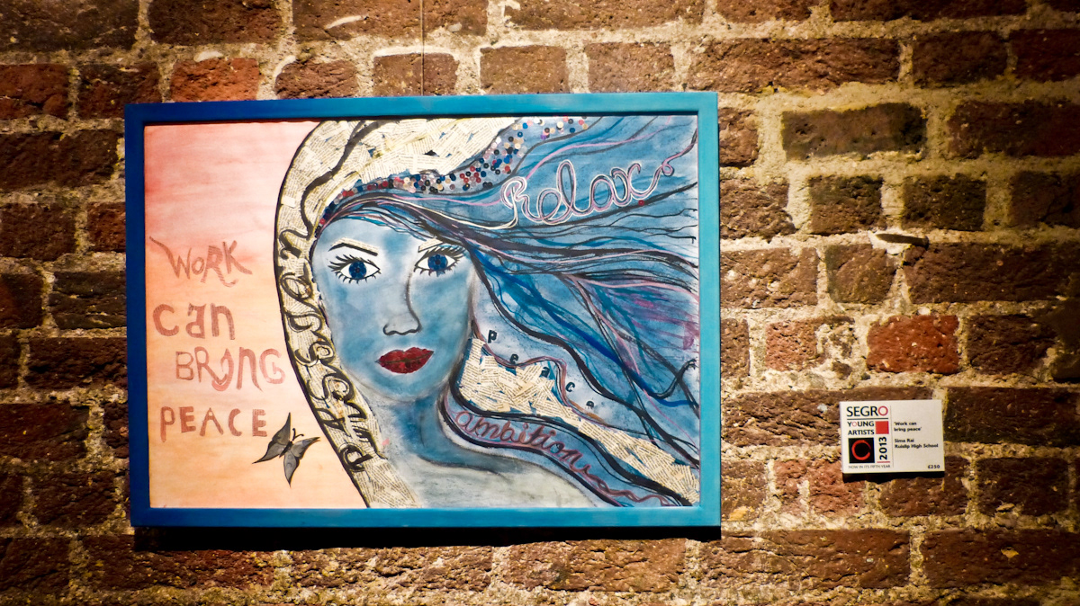Selected participant work at final exhibition 2