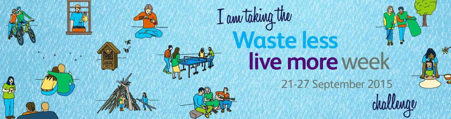 Social media cover design for challenge participants