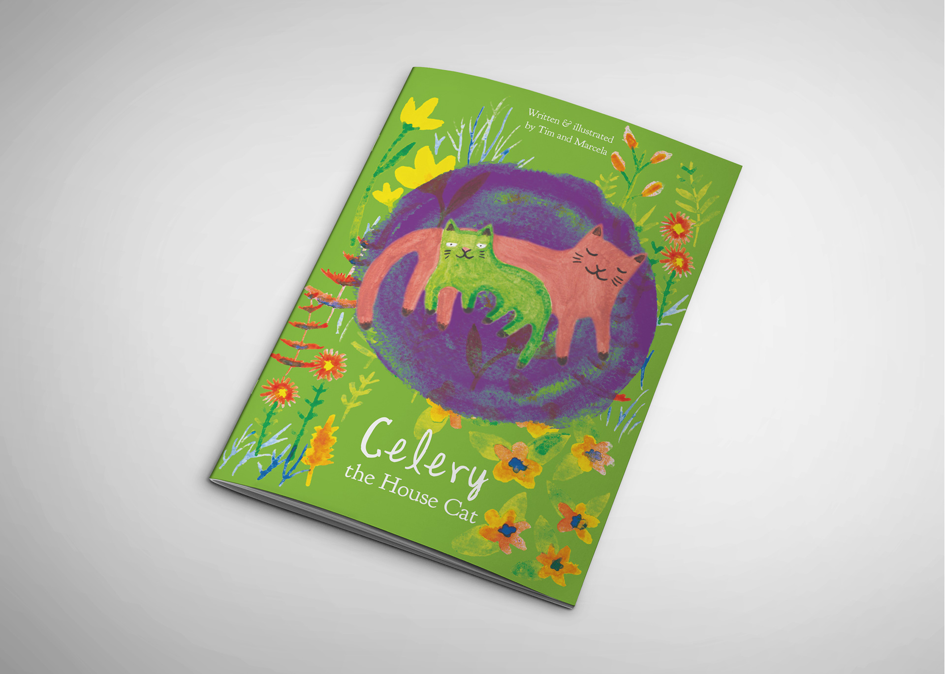 Celery the House Cat children's book cover