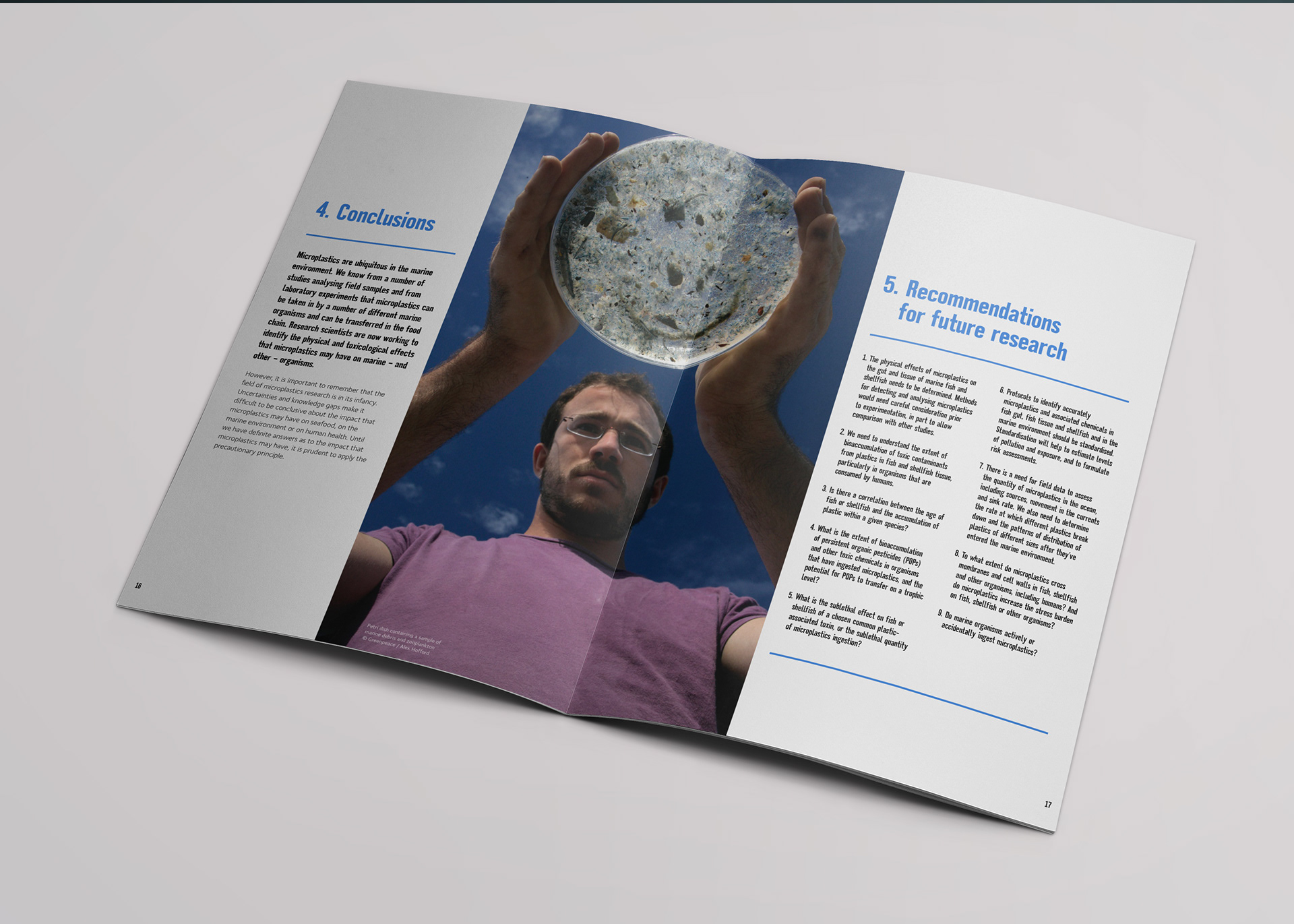 Report open showing internal layout 2