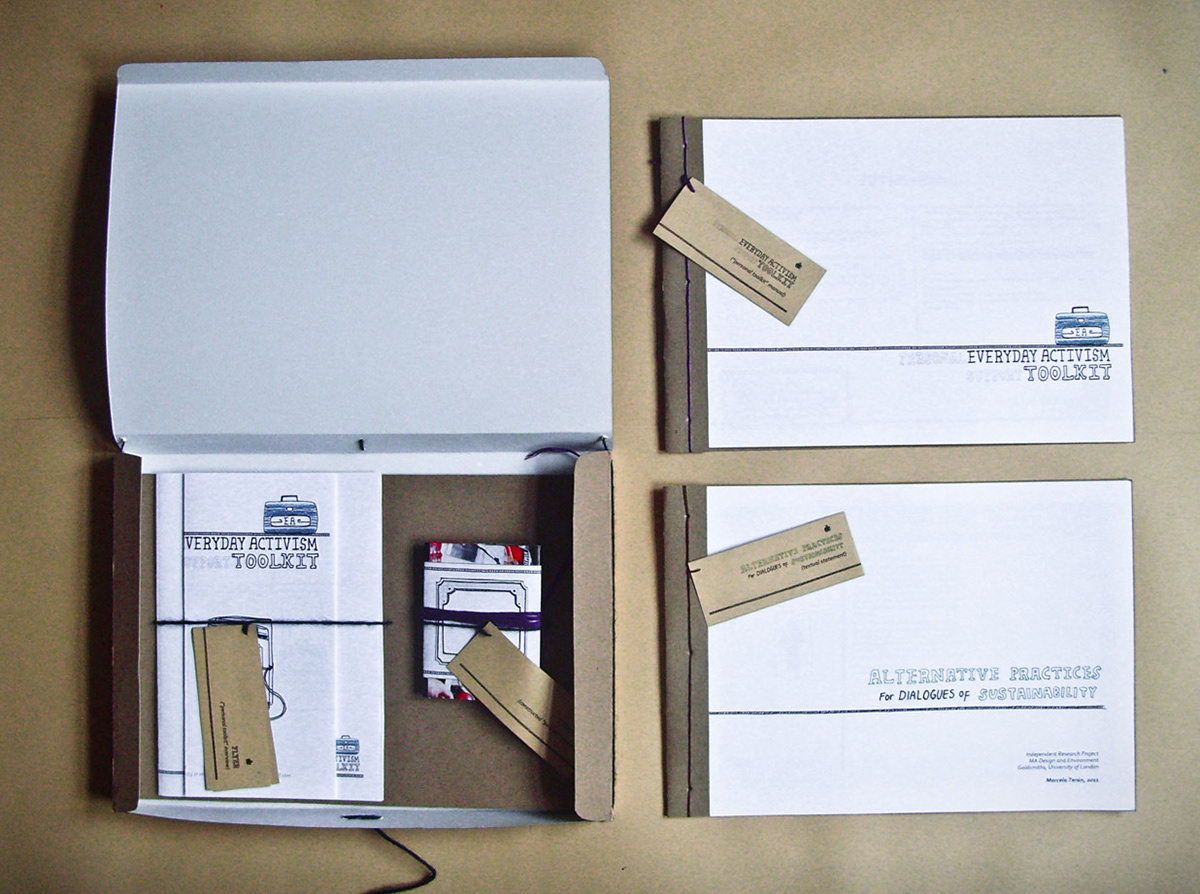 Submission box contents laid out