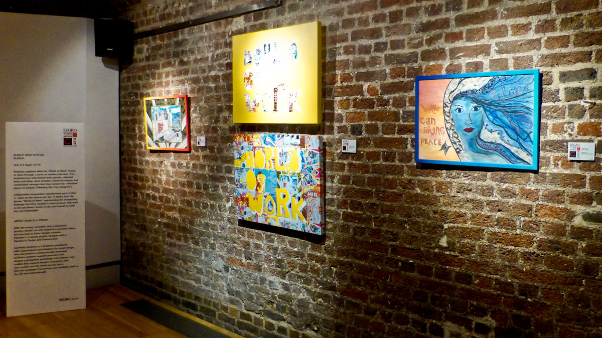 Compositions at the exhibition