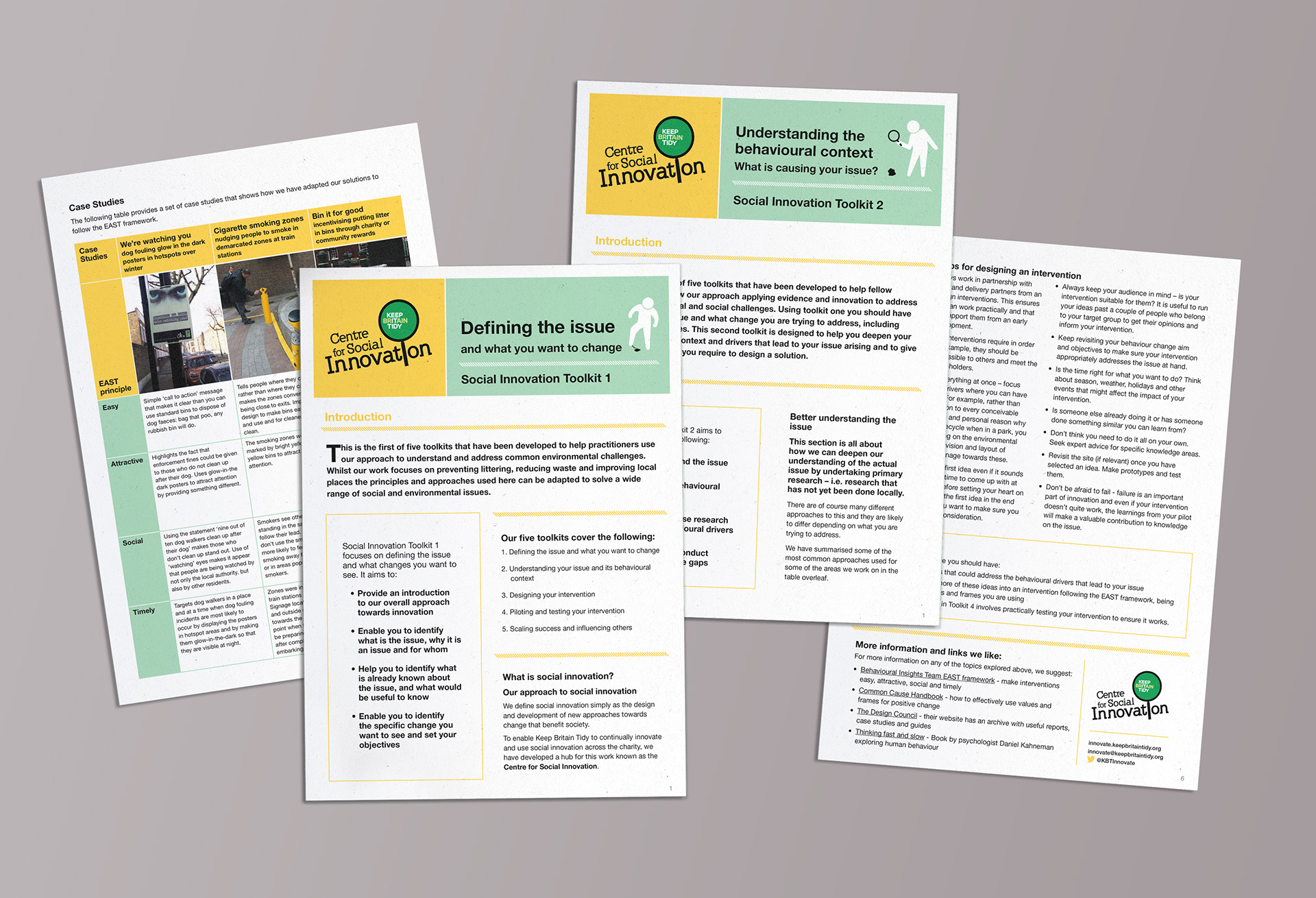 Centre for Social Innovation materials