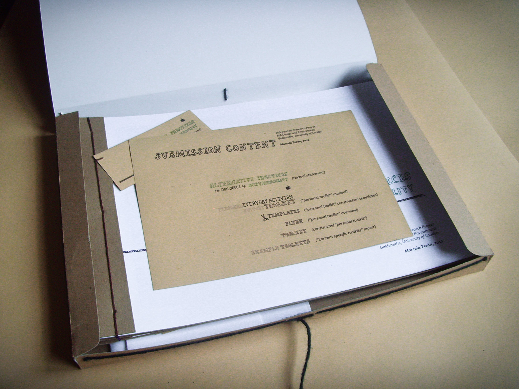 Open submission box
