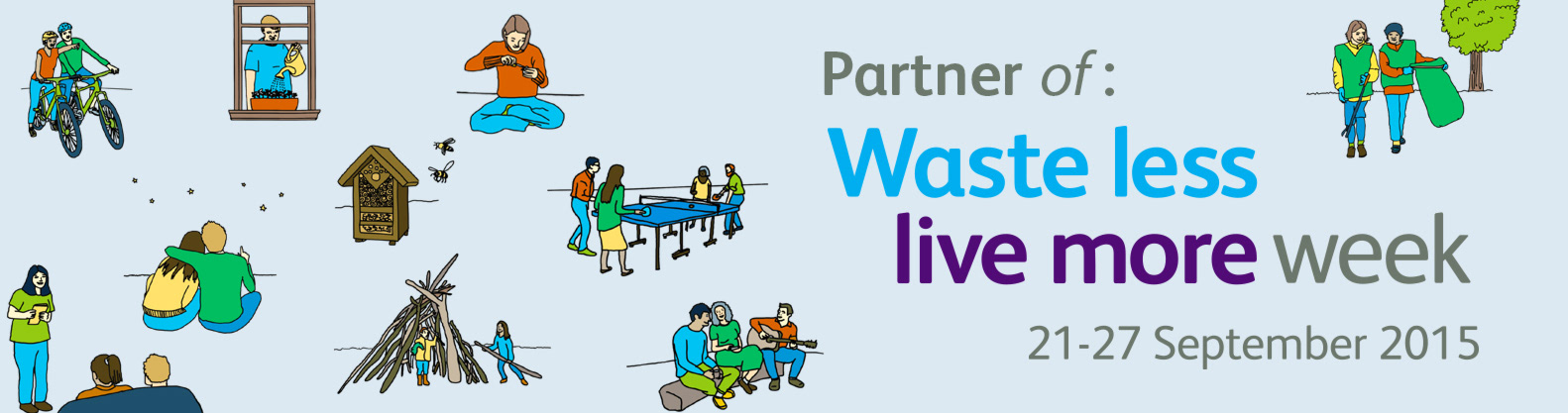 Social media cover design for partners