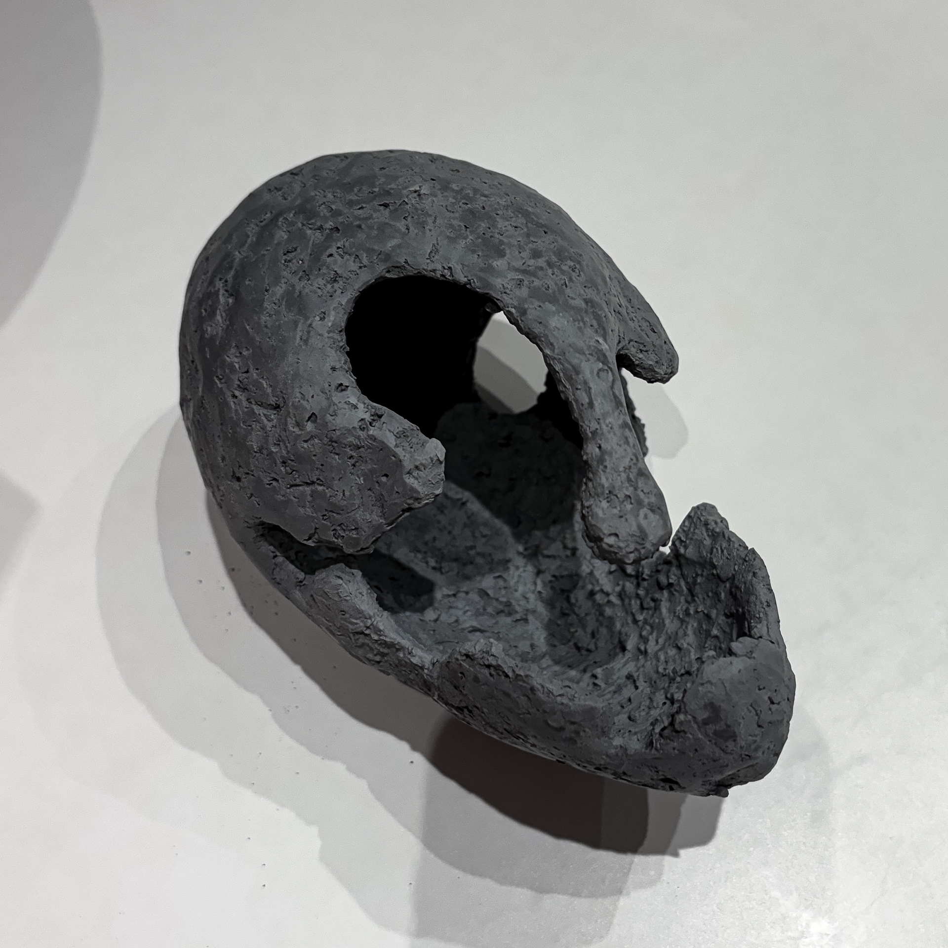 Skin III, sculptural crank clay, 2024 (unfired)