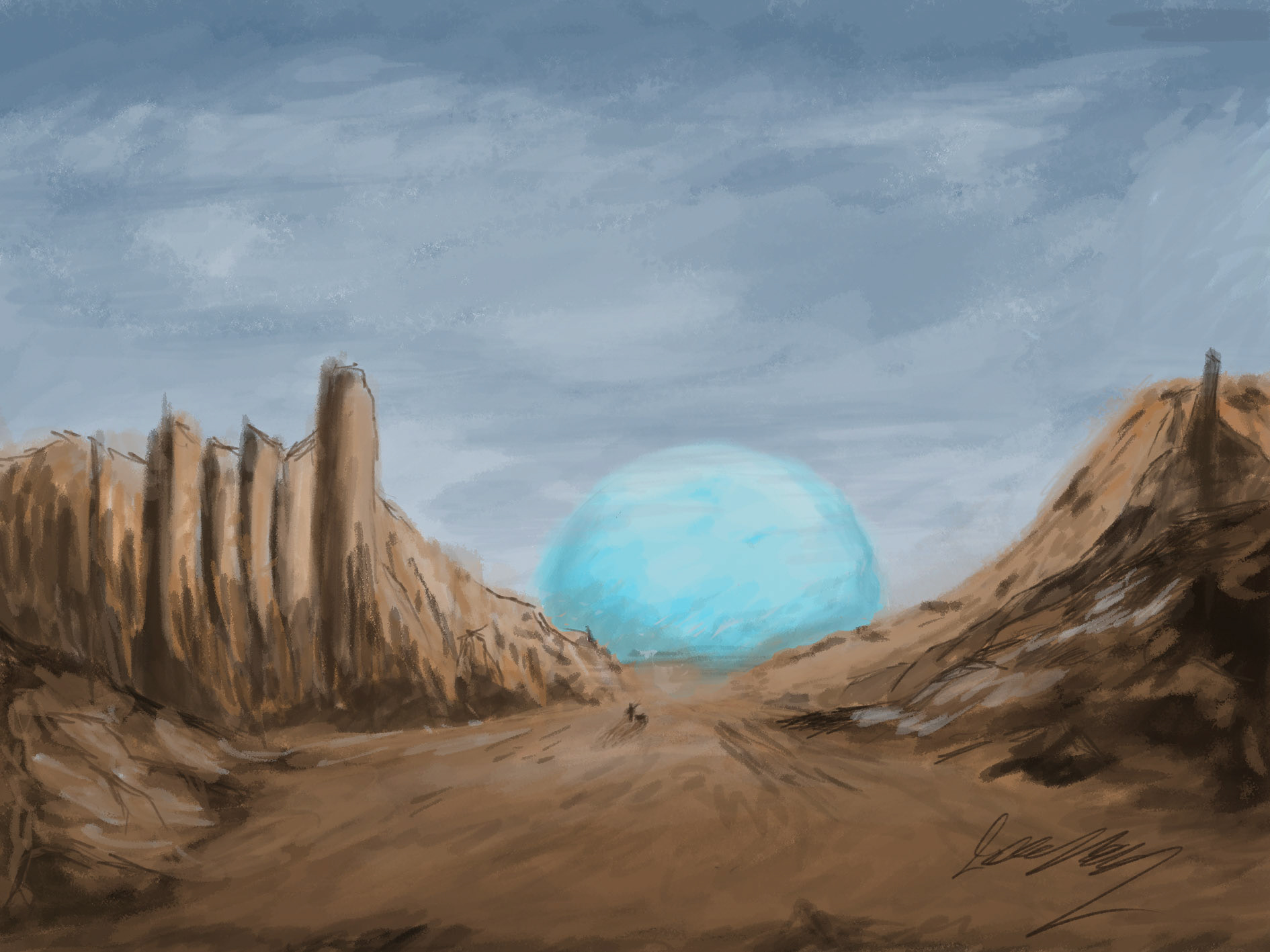 Digital concept art