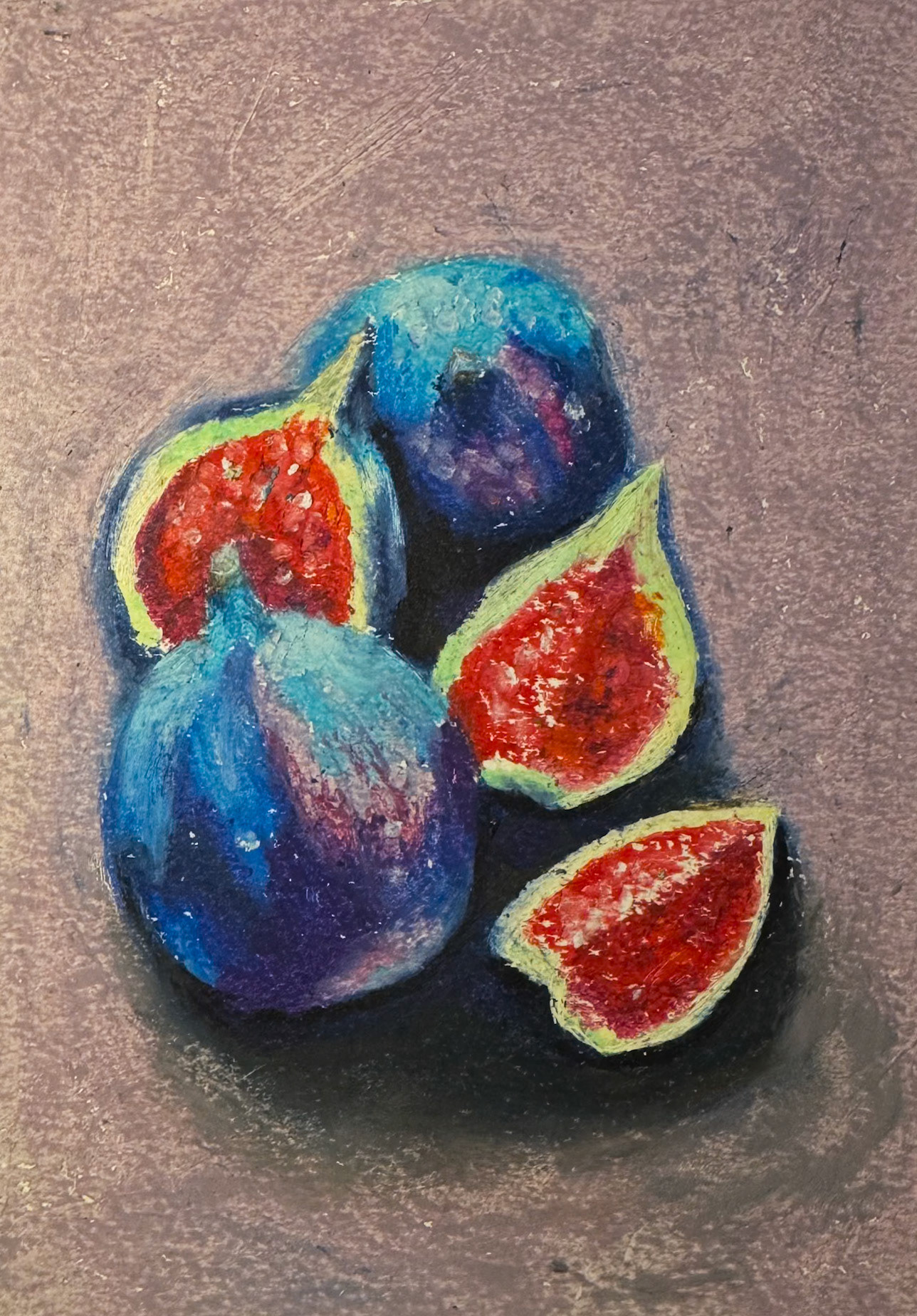 Oil pastel