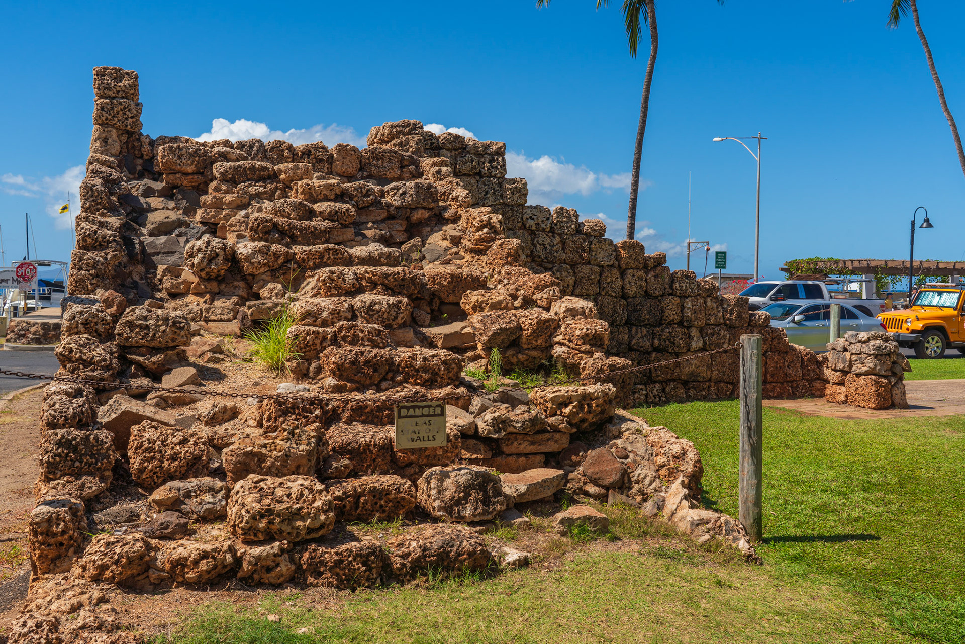 Lahaina Old Jail Wall