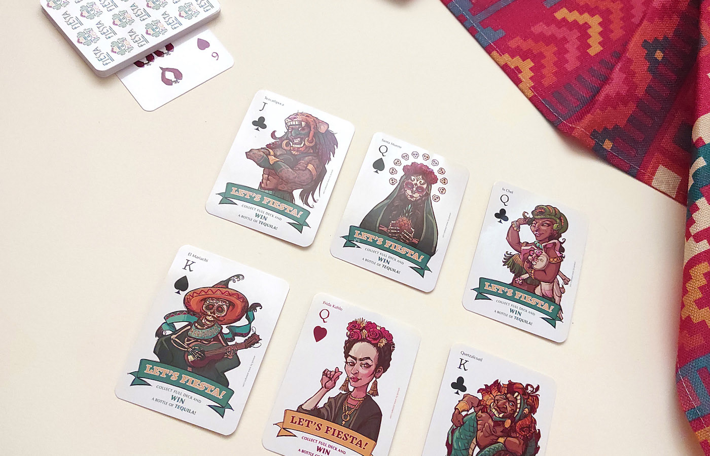 Mexican Promo cards project. Cover Page