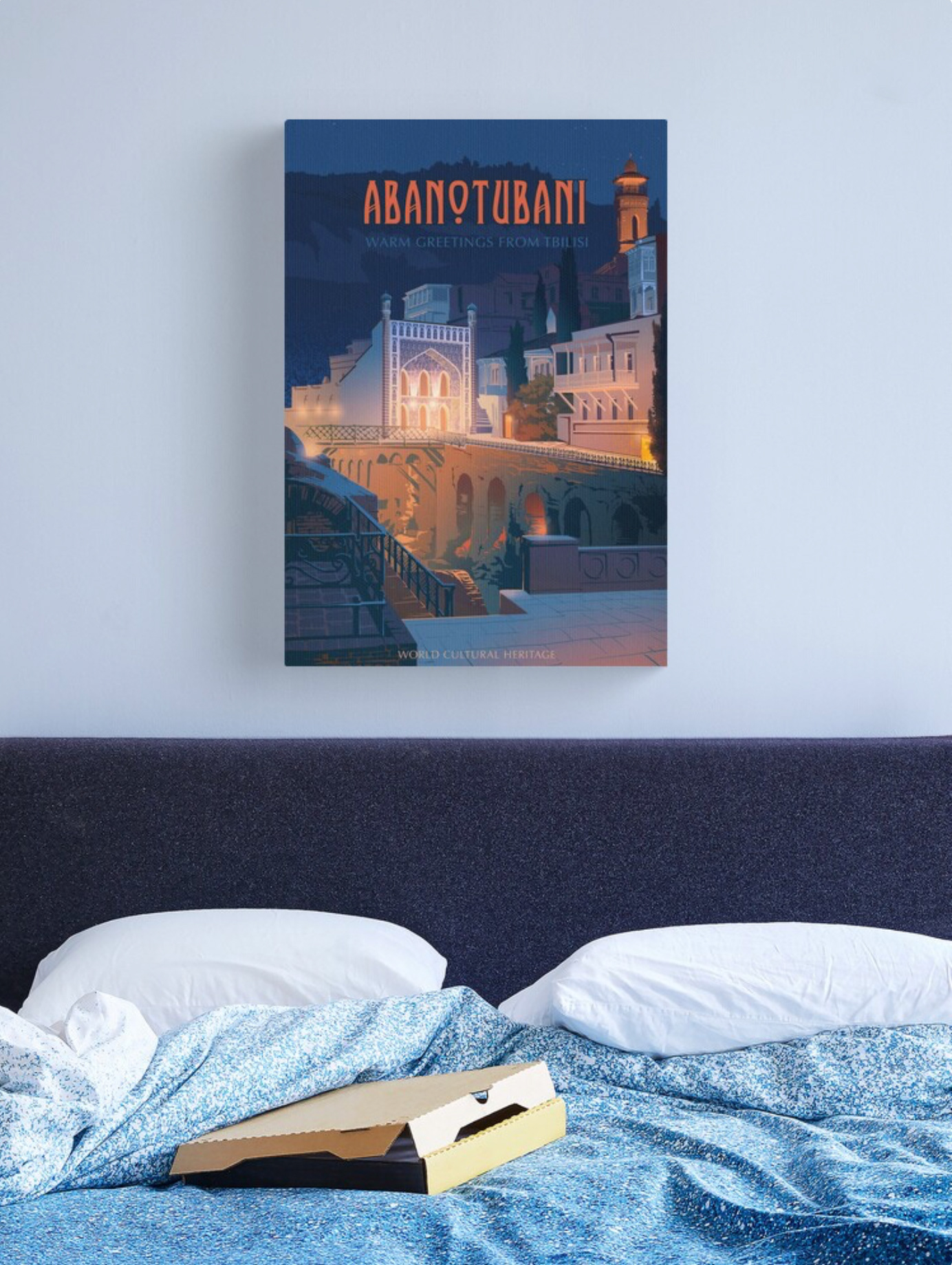 Abanotubali Canvas Print Mockup