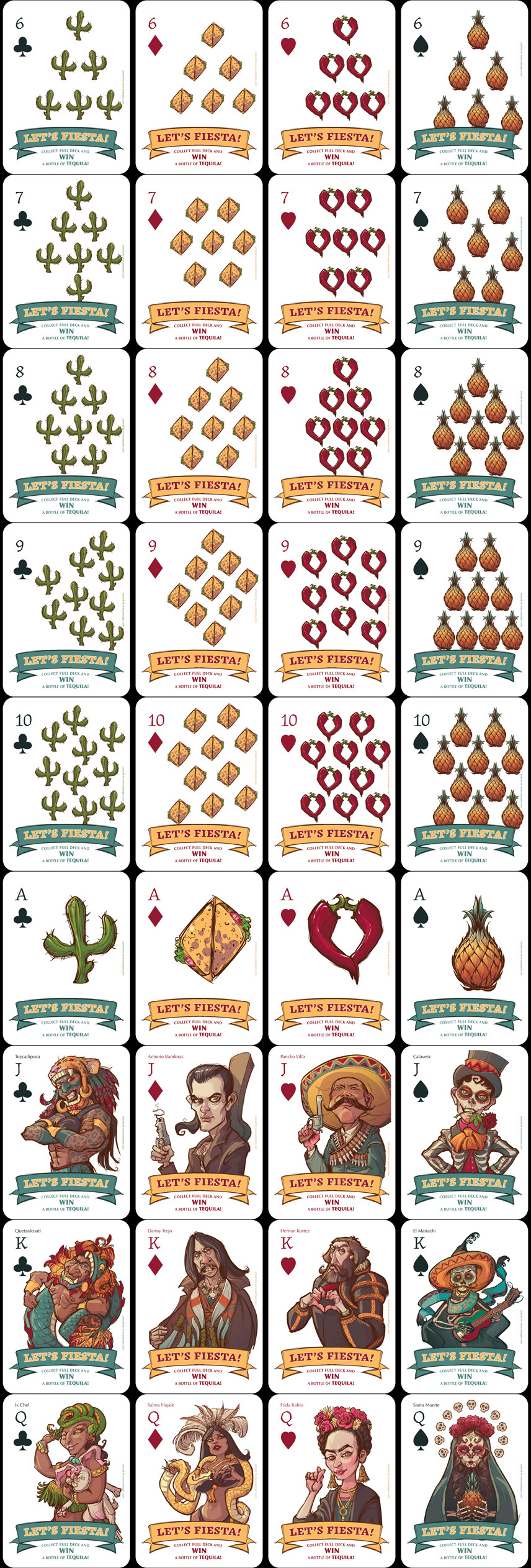 Mexican Promo cards project. Deck preview