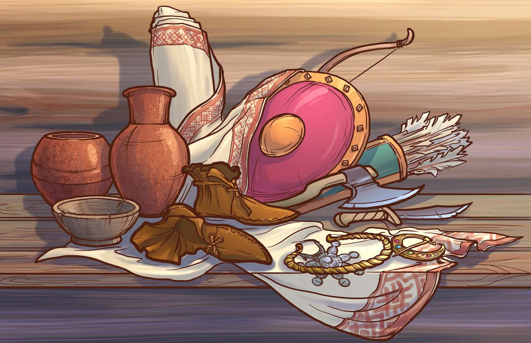 Early Medieval East Slavic artefacts