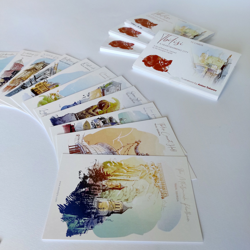 Tbilisi Postcards Project Preview