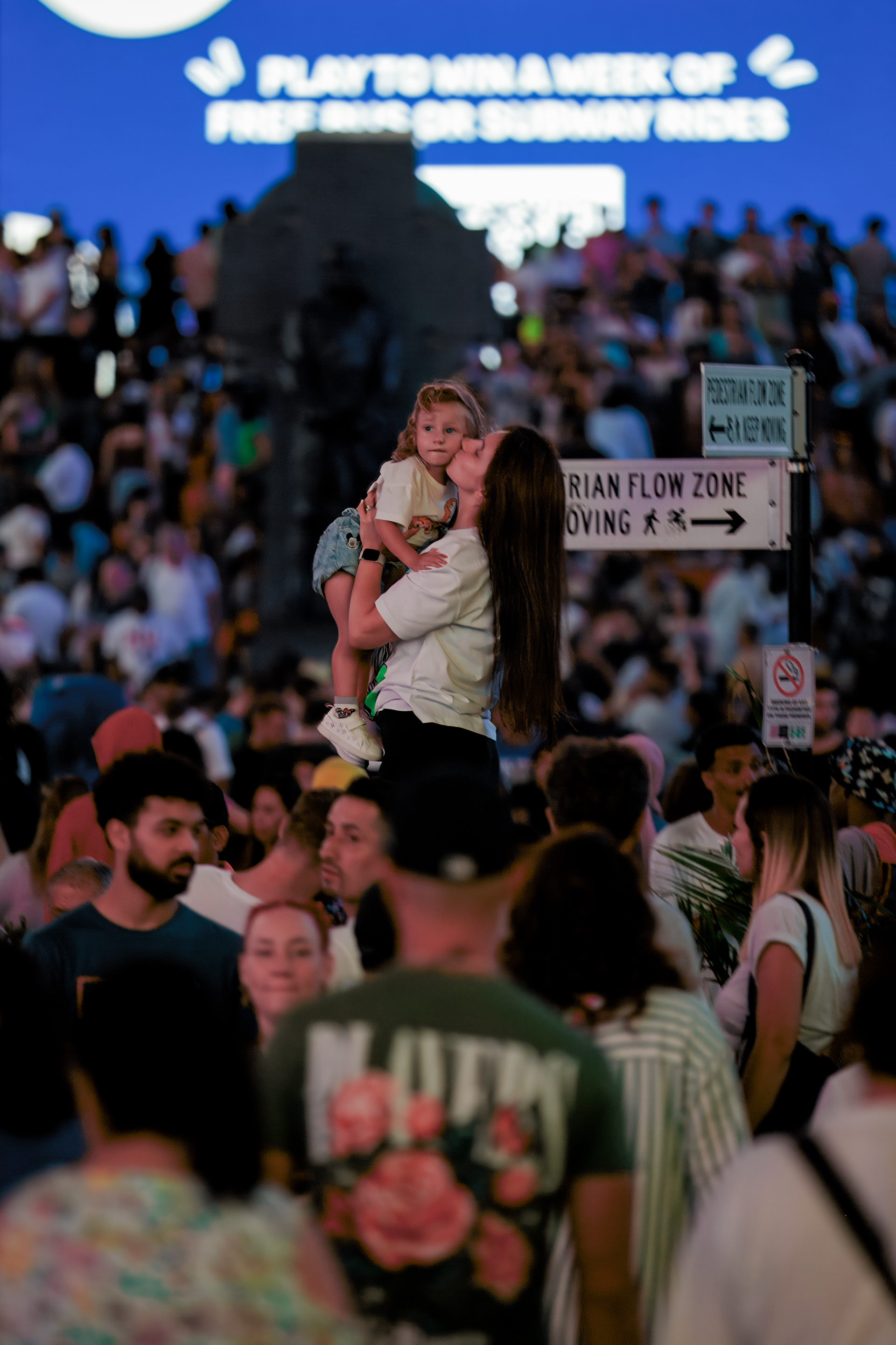 "Lifted Up" - Times Square, NY