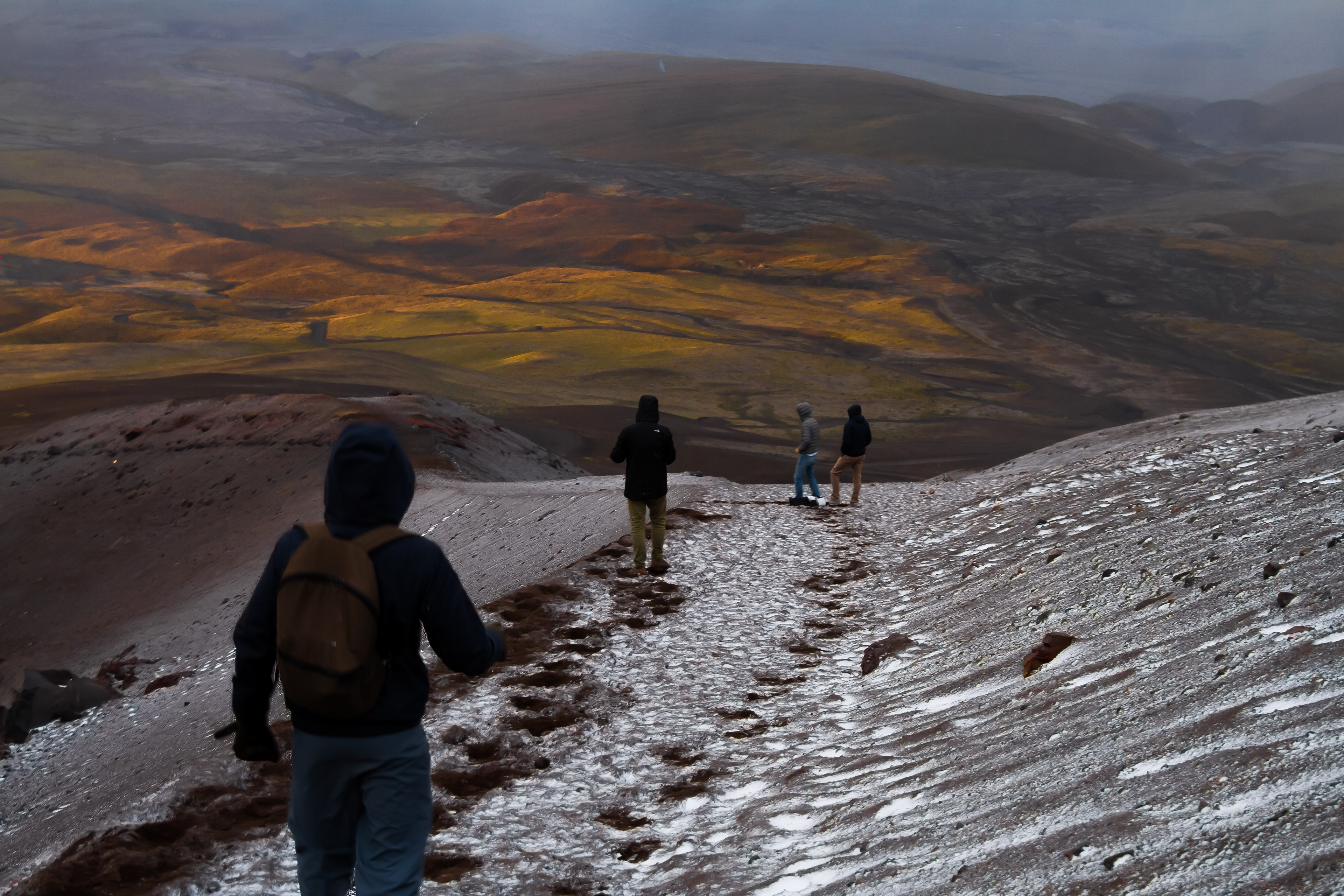 "The Descent" - Cotopaxi Volcan, Ecuador