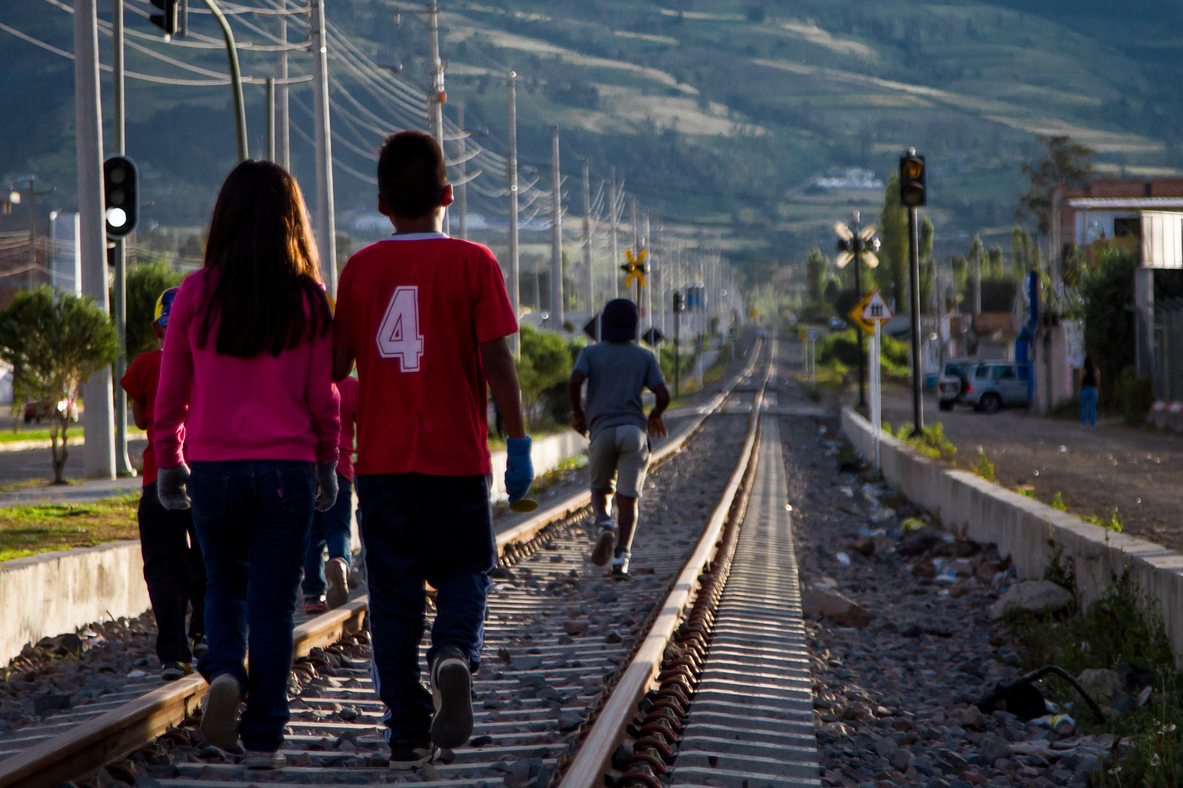 "'Journeying together" - Children from foster home - Ibarra, Ecuador