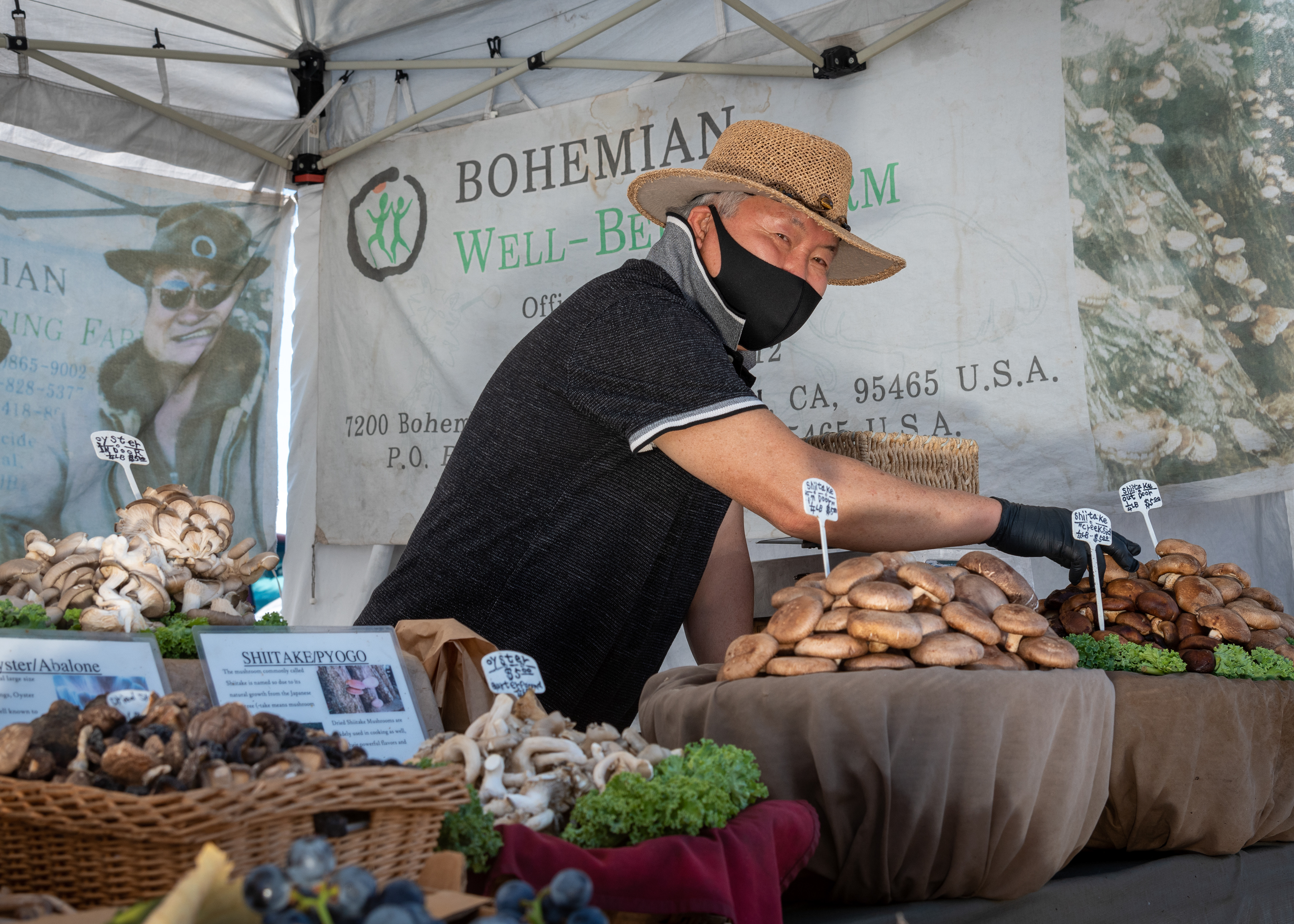 Bohemiana Well-Being Farm at Santa Rosa Original Certified Farmers Market