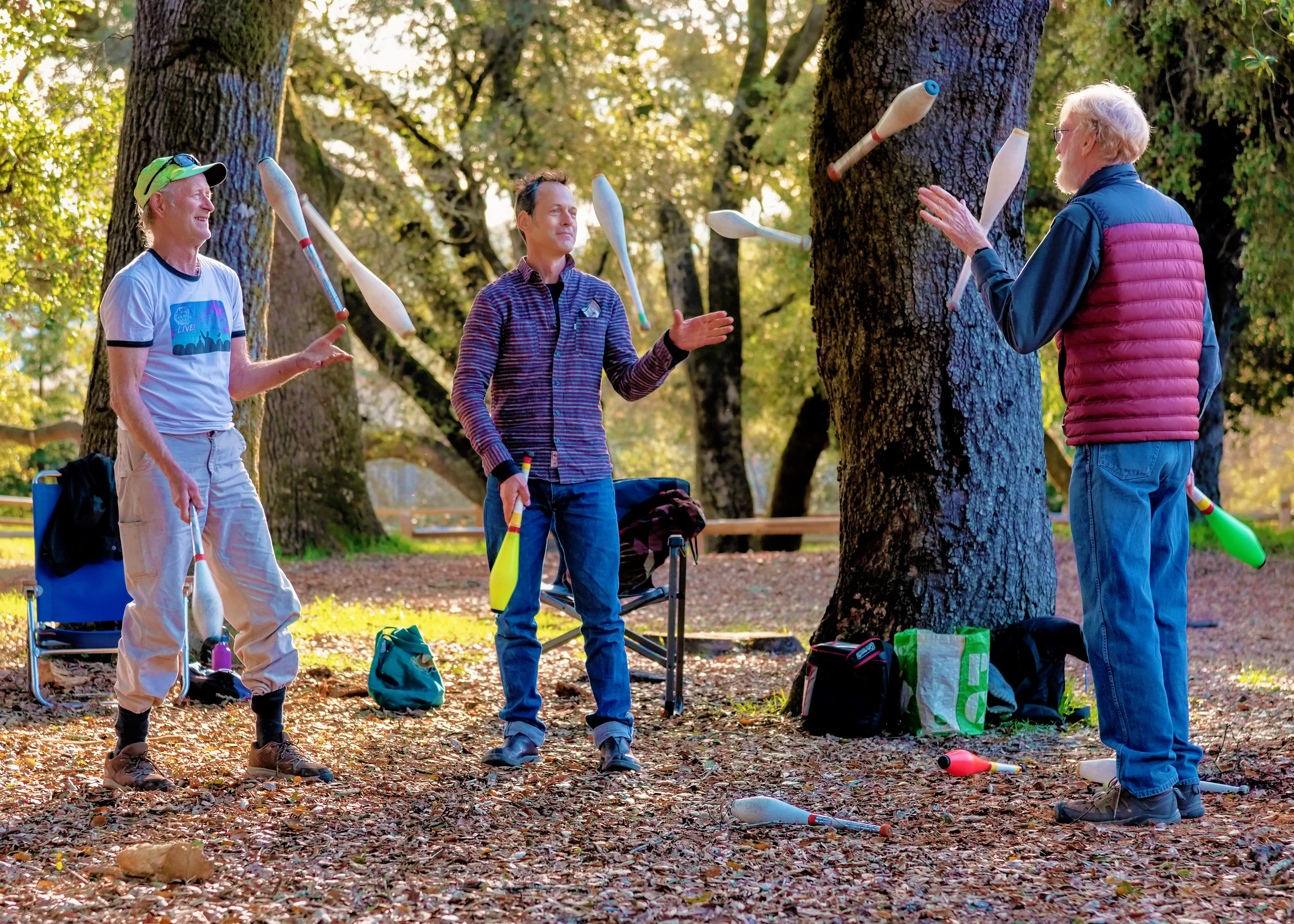 Juggling Club, Sebastopol, CA (for Sonoma County Gazette)