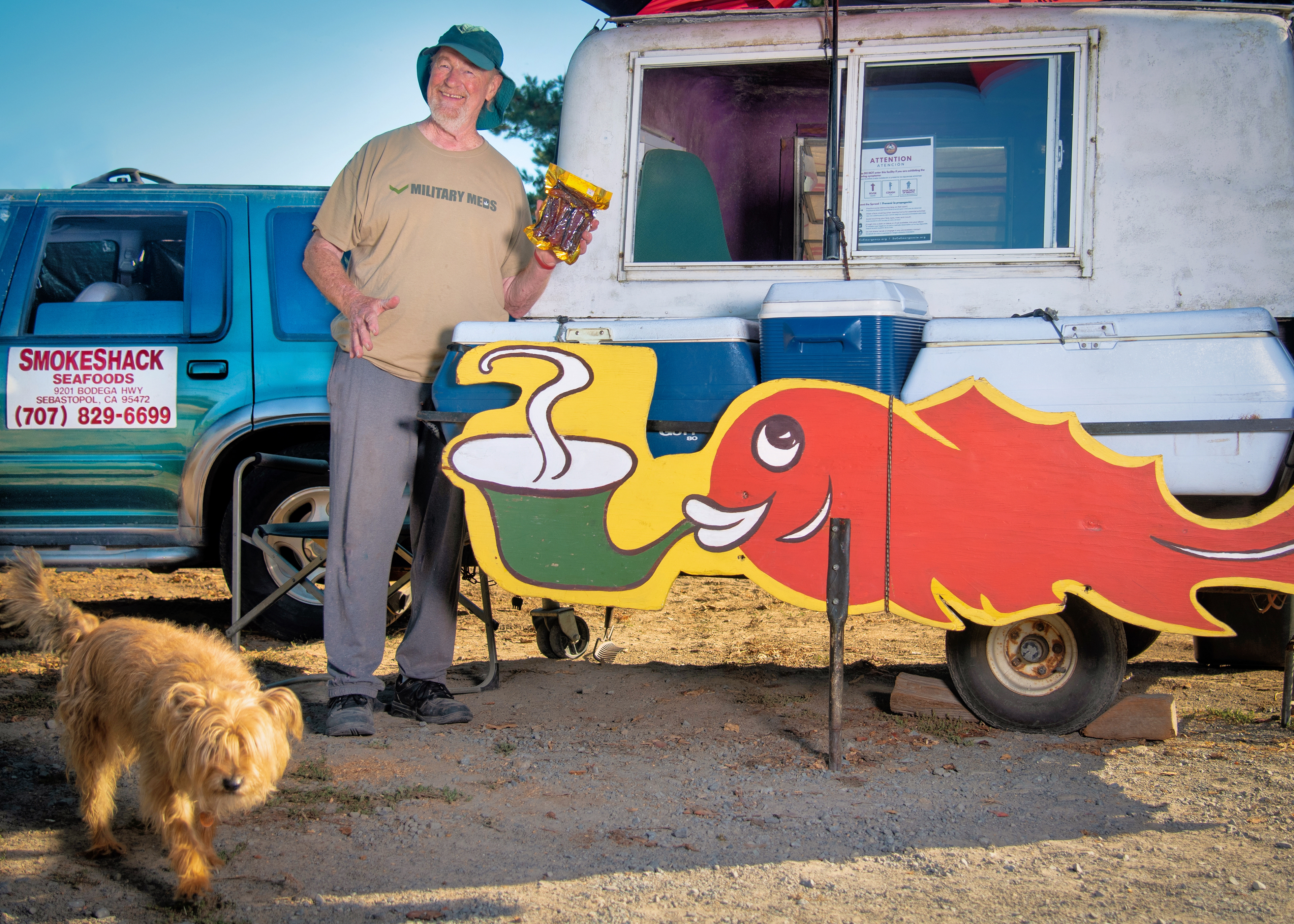 Samnzar Smoke Shack, Sebastopol, CA (for Sonoma County Gazette)