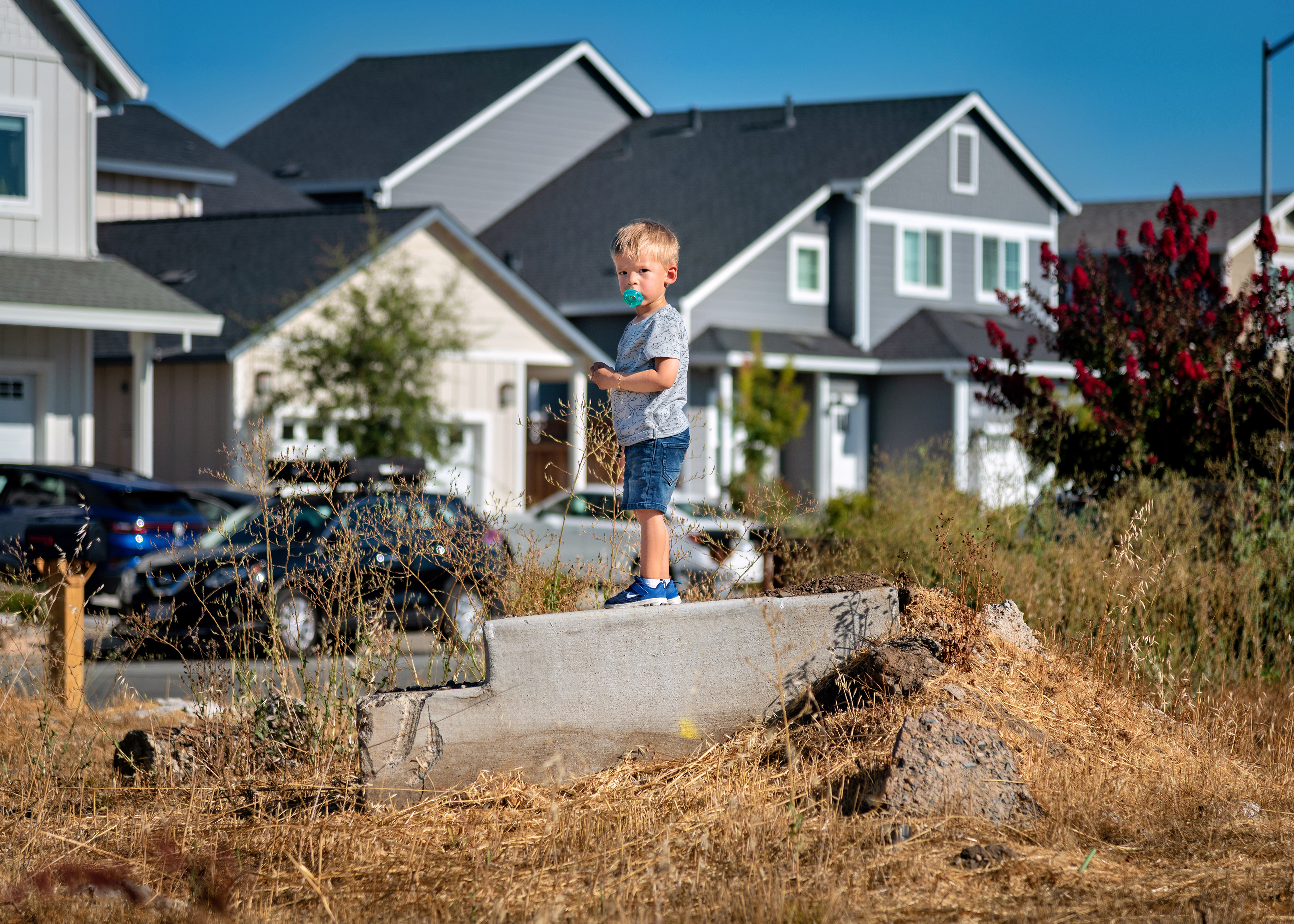 Wildfire Rebuild Site, Santa Rosa, CA (for Sonoma County Gazette)