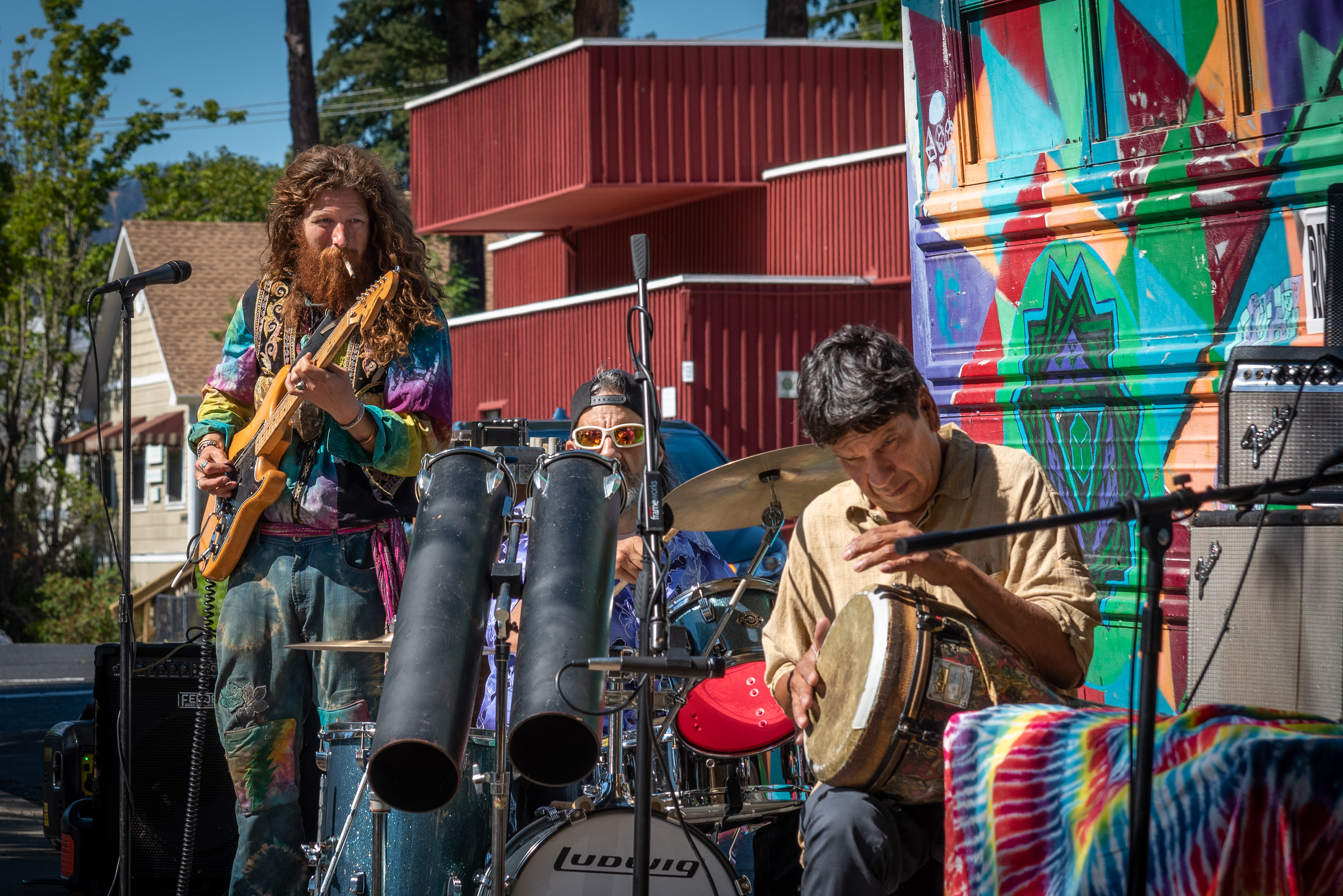 Street Band, Guerneville, California
