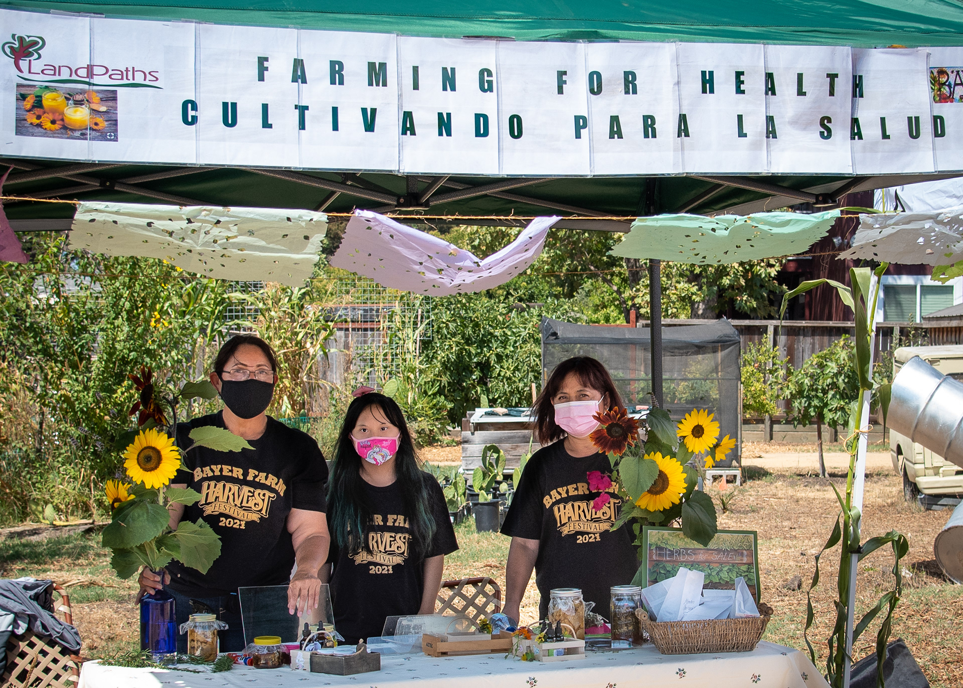 LandPaths Harvest Festival at Bayer Park, Sants Rosa