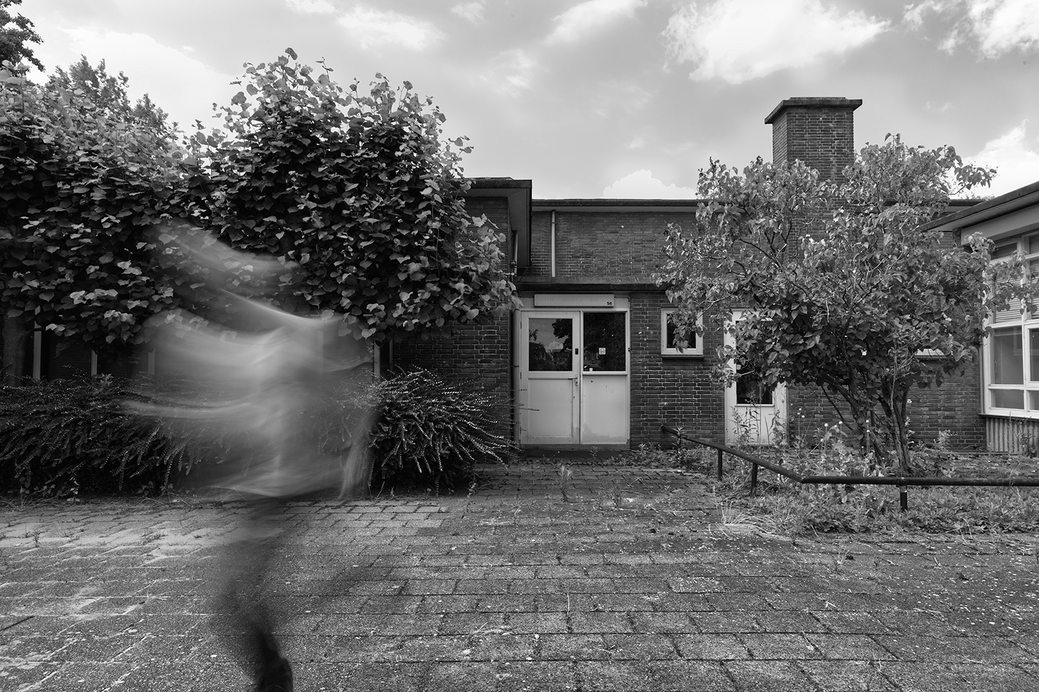 De Beatrixschool. Het gebouw staat nu leeg.
