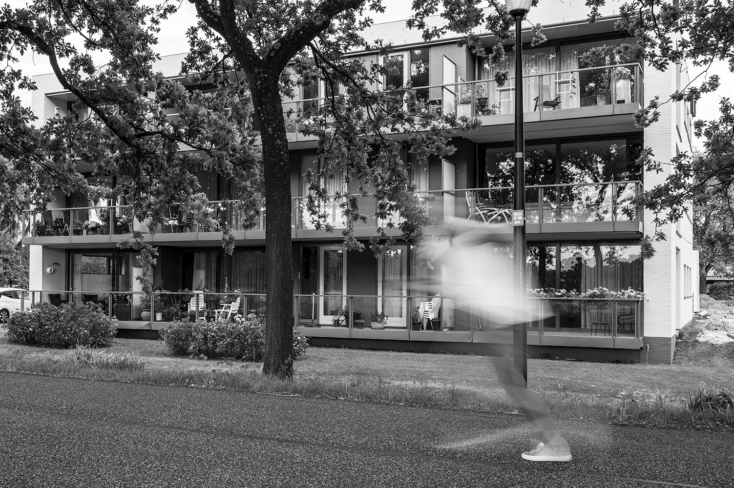 Rechtsboven:appartement waar mijn ouders de  laatste jaren van hun leven woonden.