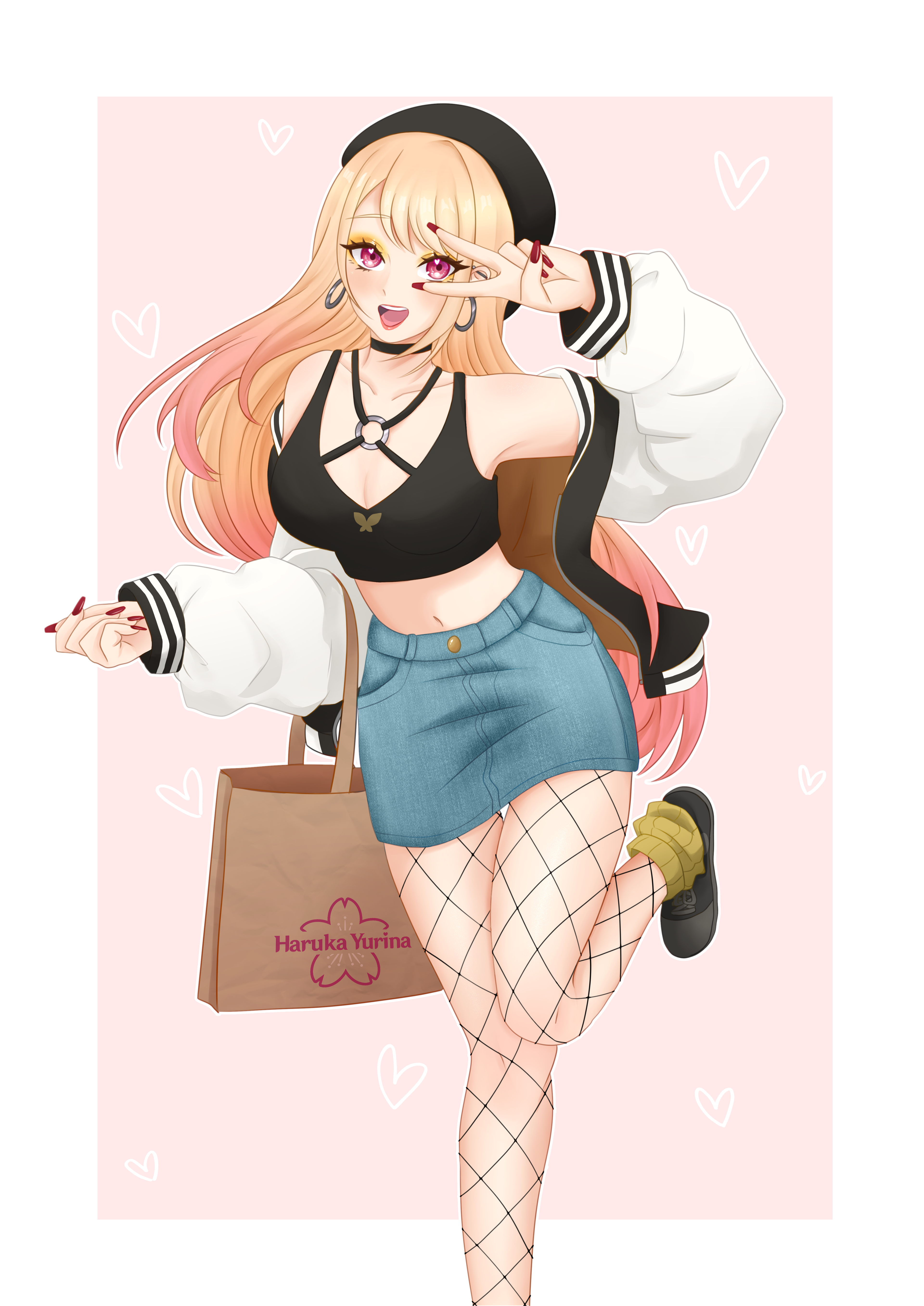 Kitagawa Marin Fanart (Collab Entry), My Dress-Up Darling