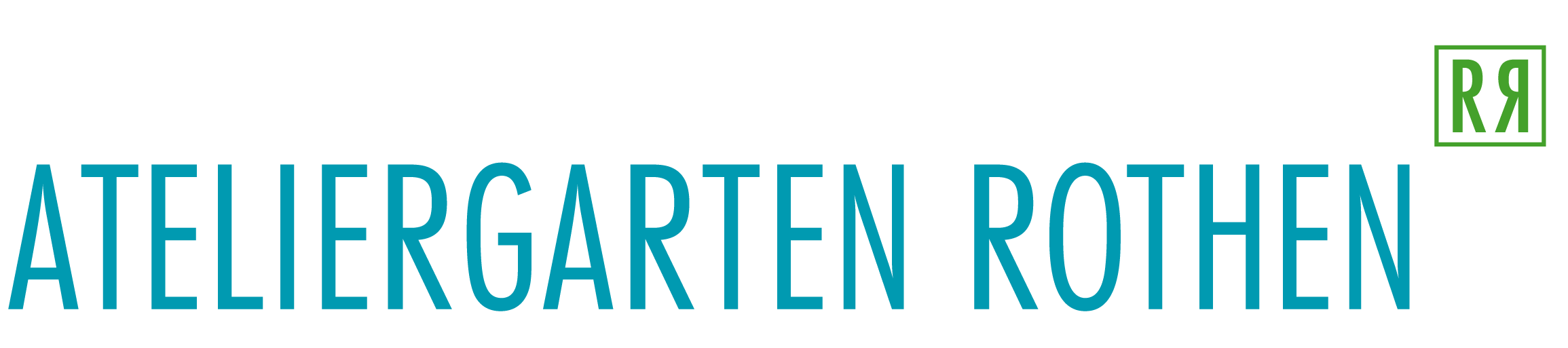 Ateliergarten Rothen Schriftzug