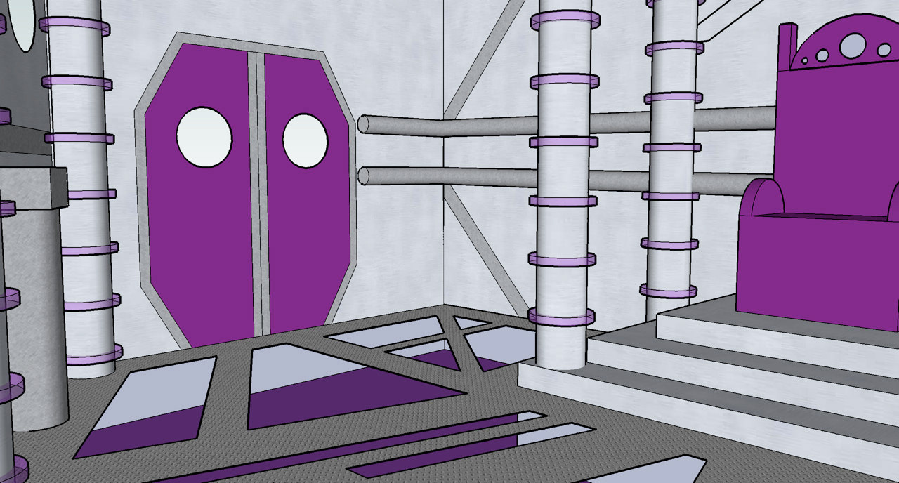 Spaceship Throne Room