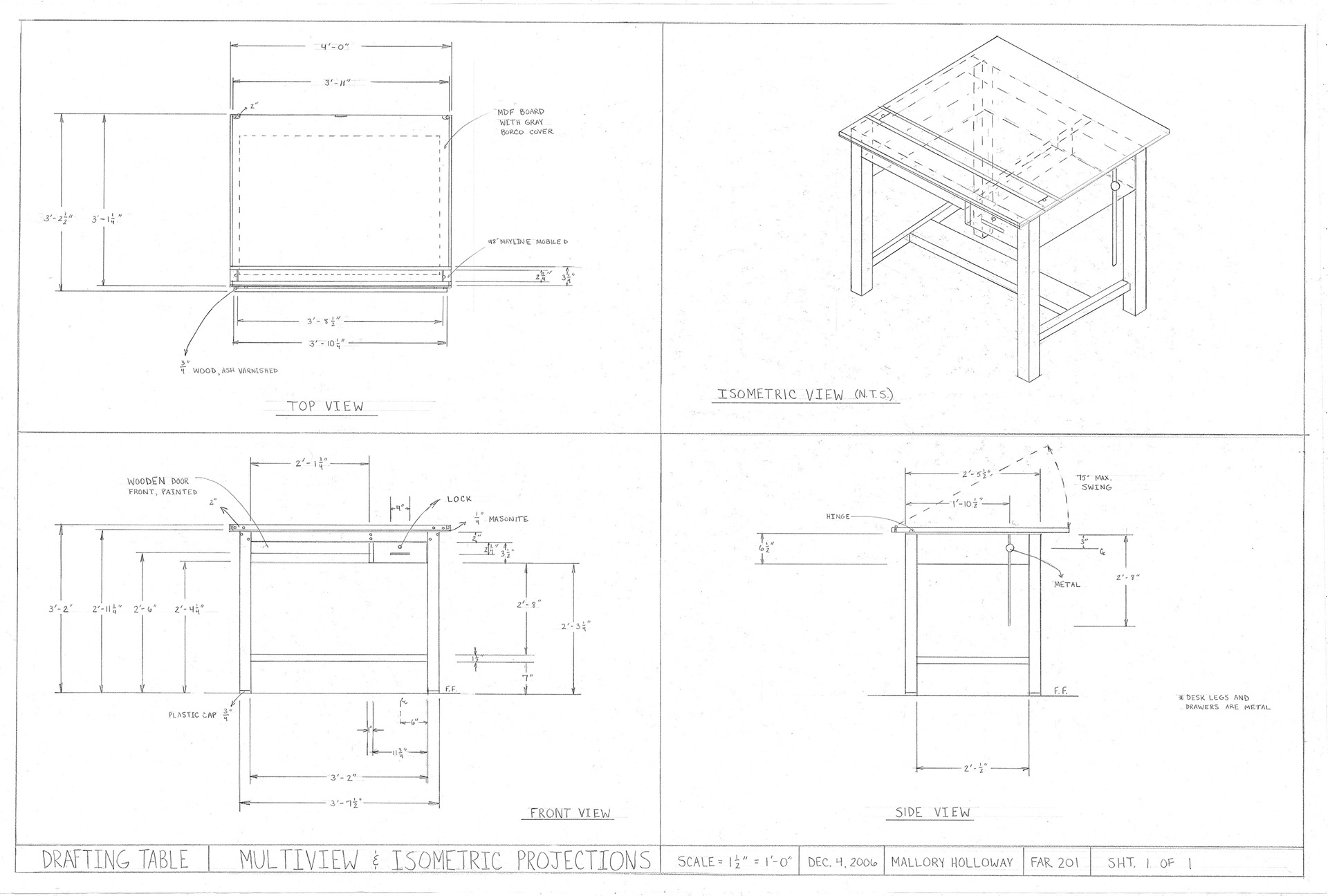 Drafting Table