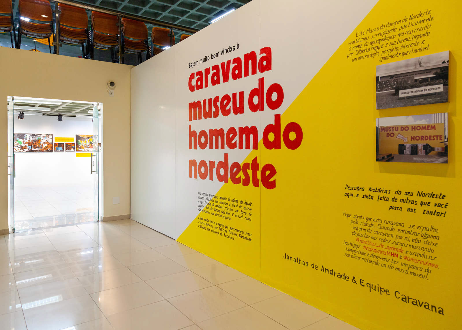 Painel de entrada em Goiana