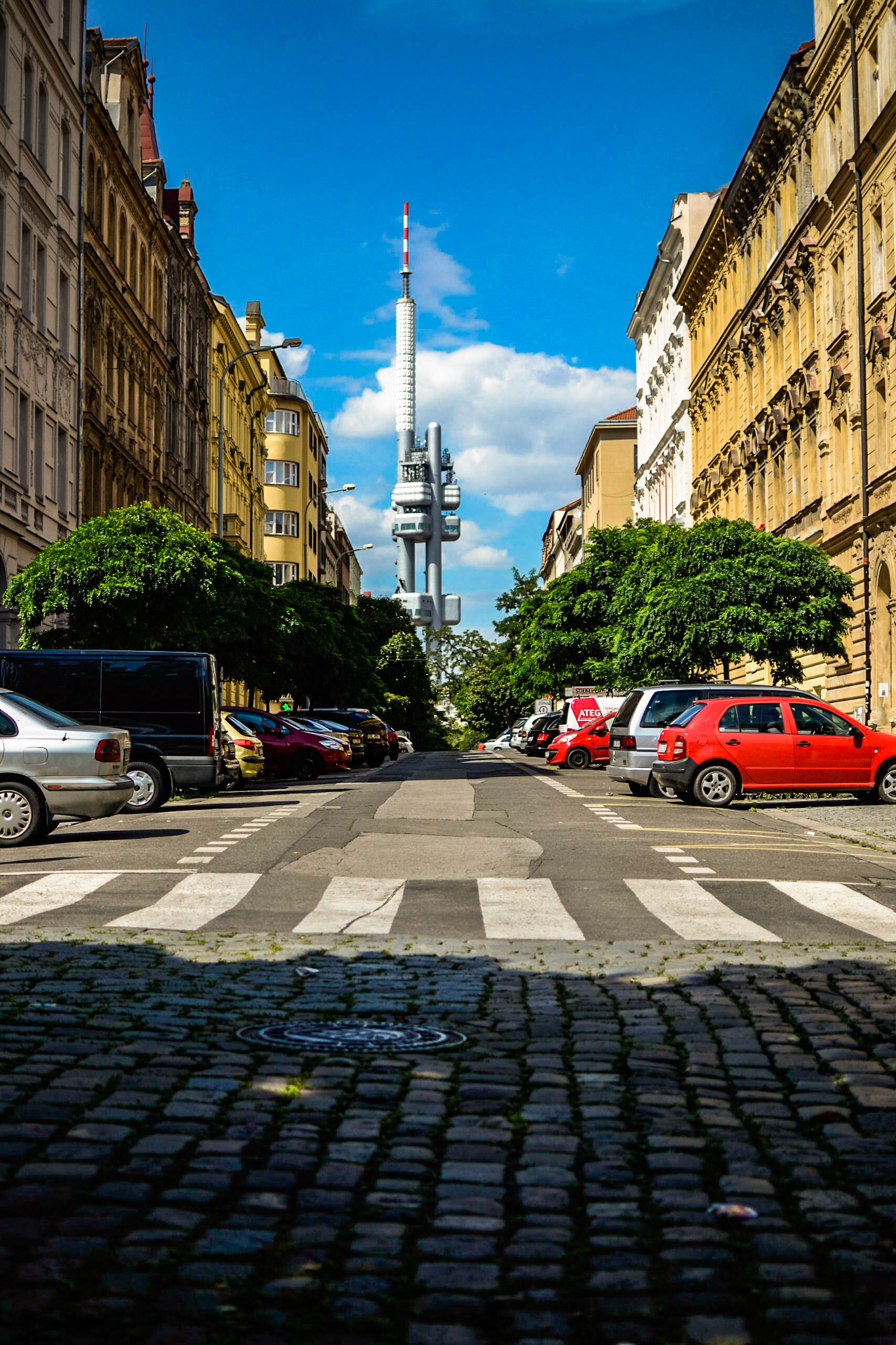 Žižkov Television Tower, Prague, Czechia