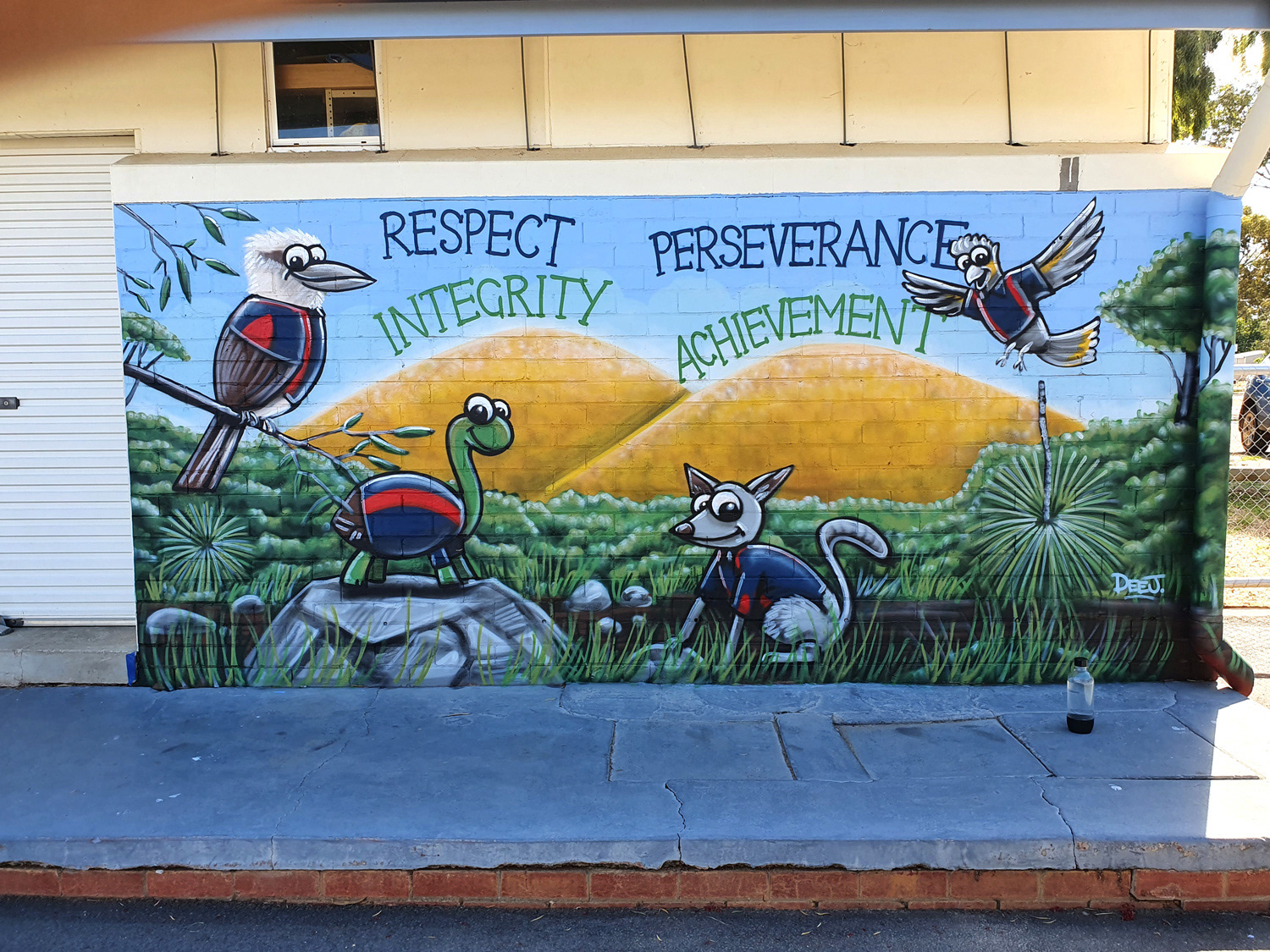 School Murals Perth - Moora Primary School Mural