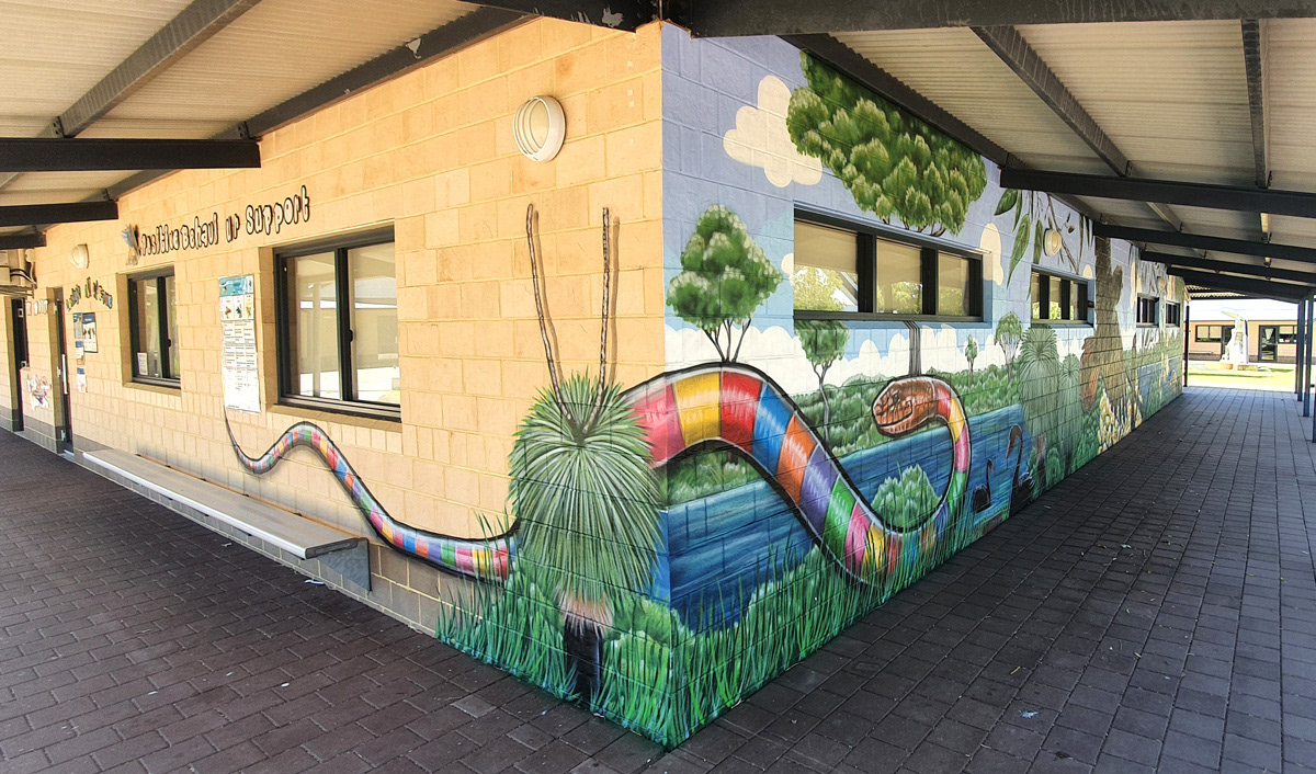 School Murals Perth - Lockridge Primary School Mural