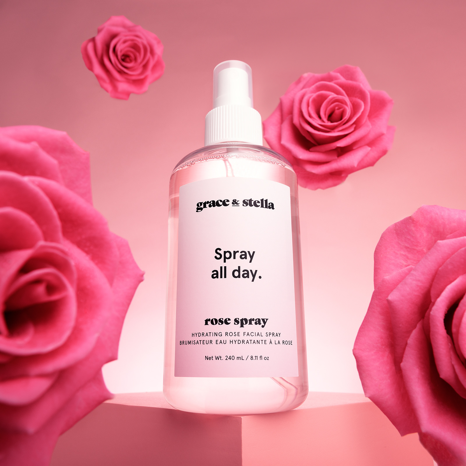 Produktfotograf, Produktfotografin, Produktfoto, Rosenpray, Kosmmetik, Skincare, Hautpflege , Rosen, rosa