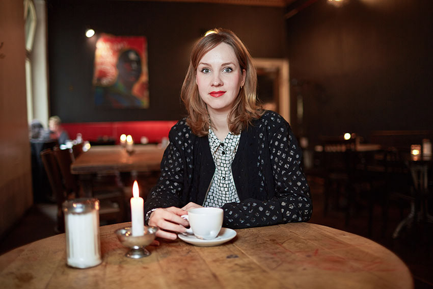 Designerin Jasmin Moallim