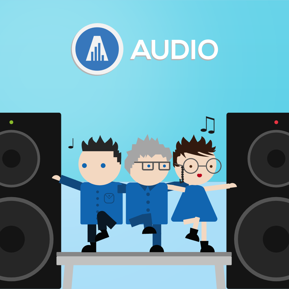 Audio lecturers - group shot