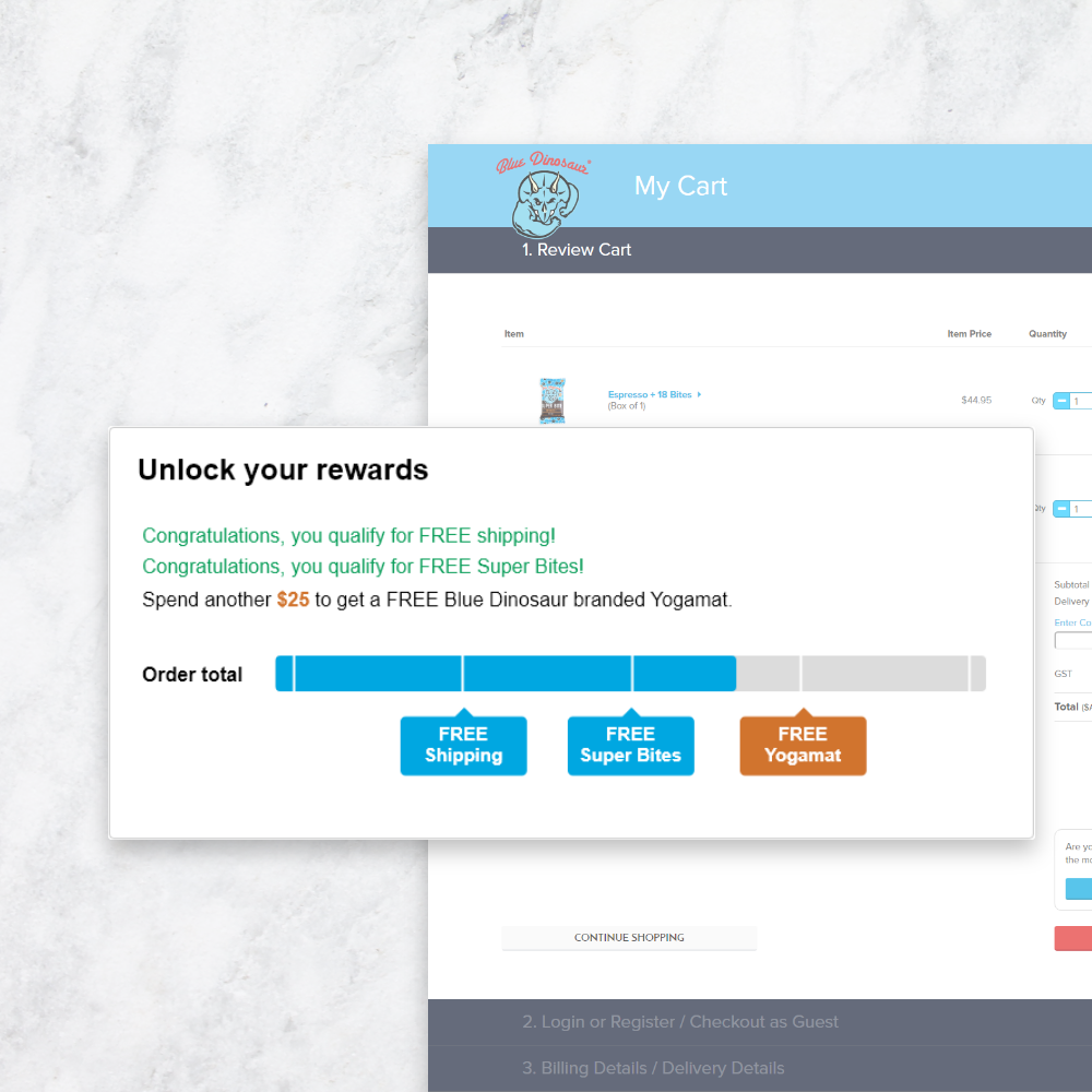 Incentives for customers to spend more