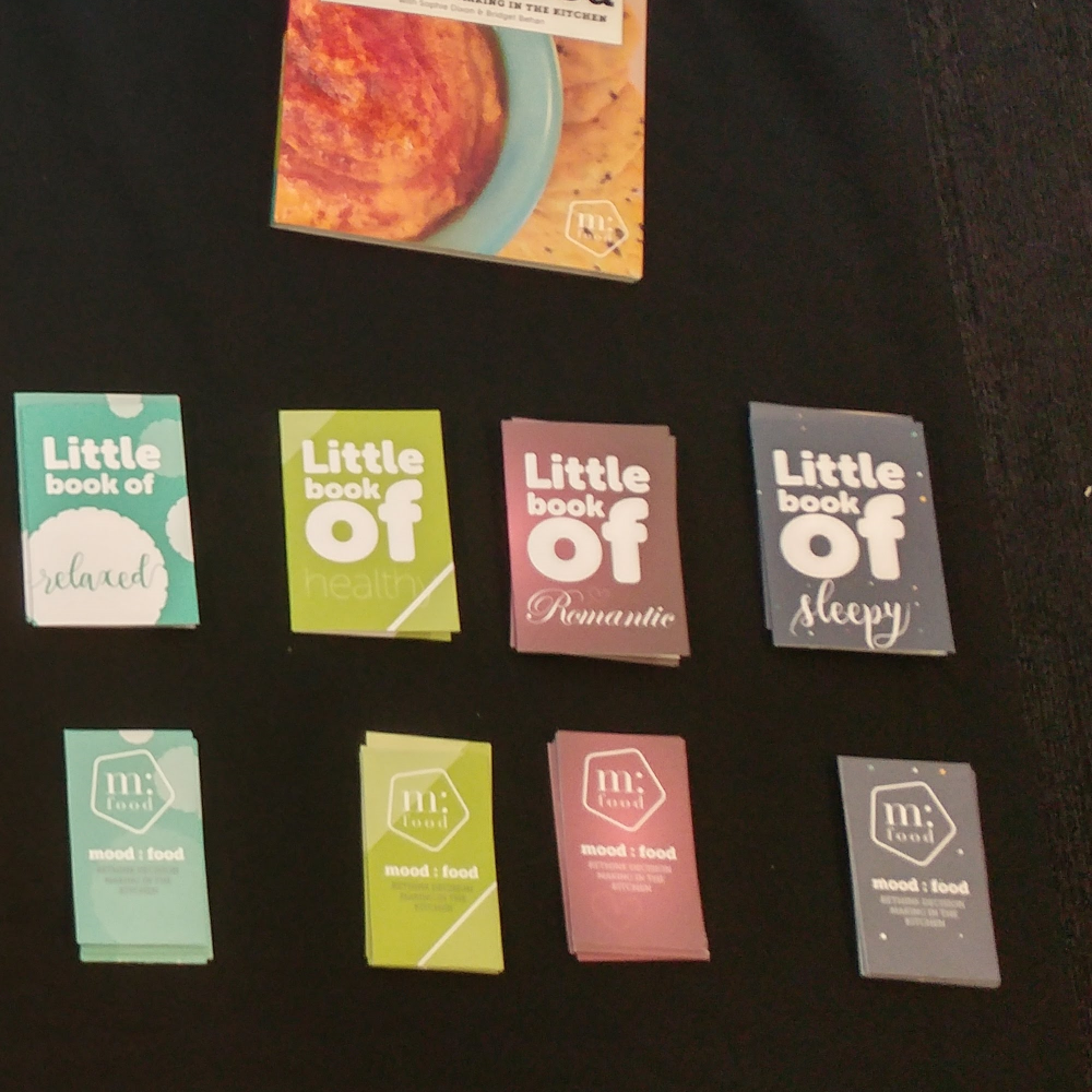 Soft cover (above) Little books (below)