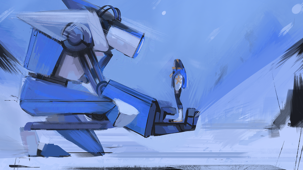 FROSTBYTE Environment Concept Art