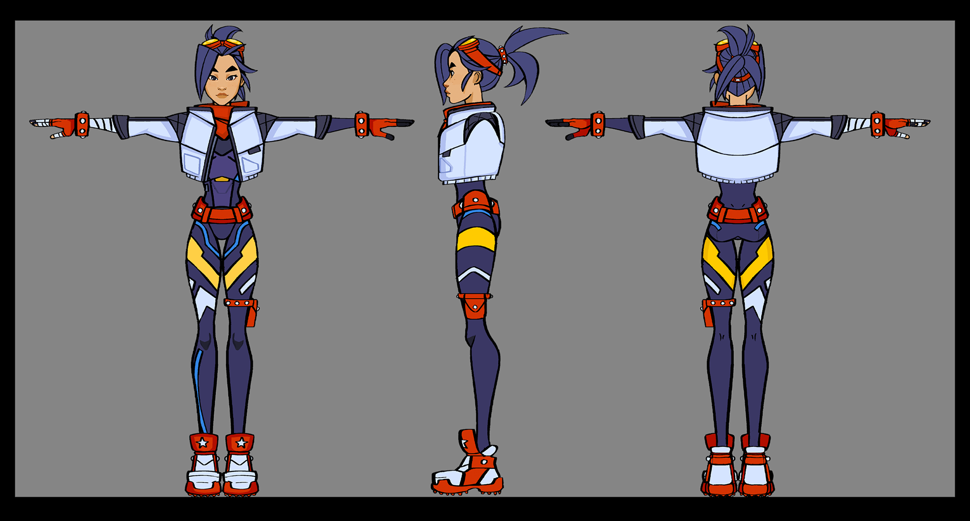 FROSTBYTE 2D Concept Art