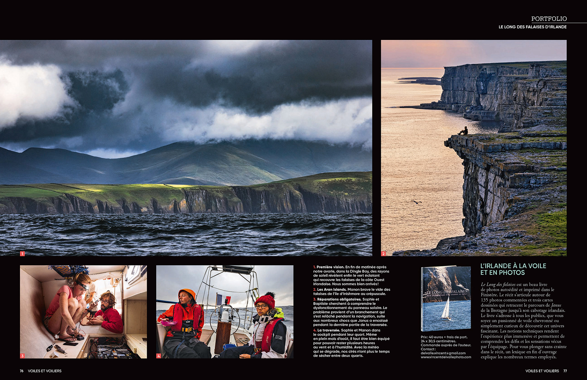 Voiles & Voiliers n° 637 - portfolio double page