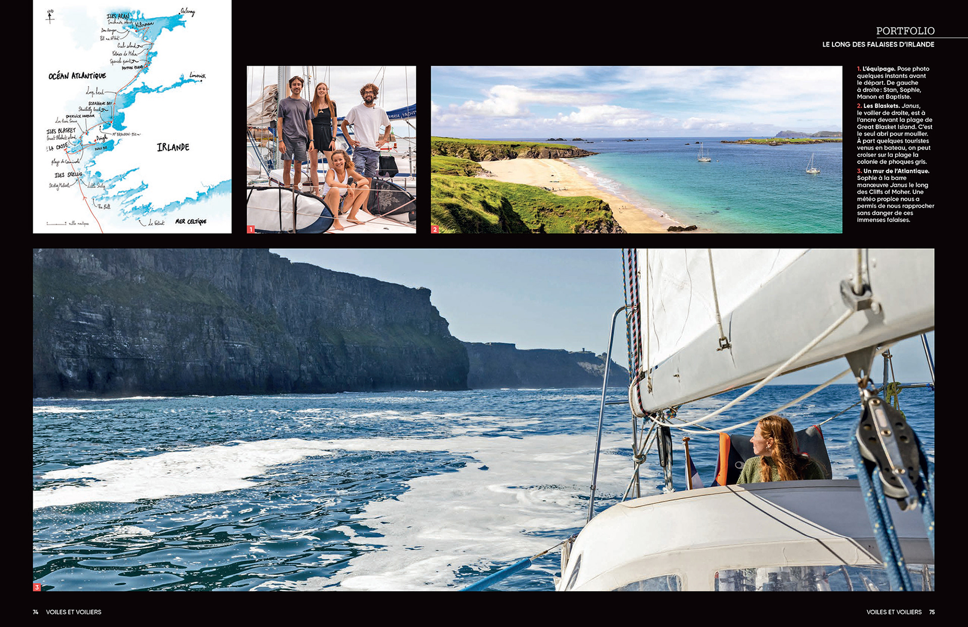 Voiles & Voiliers n° 637 - portfolio double page